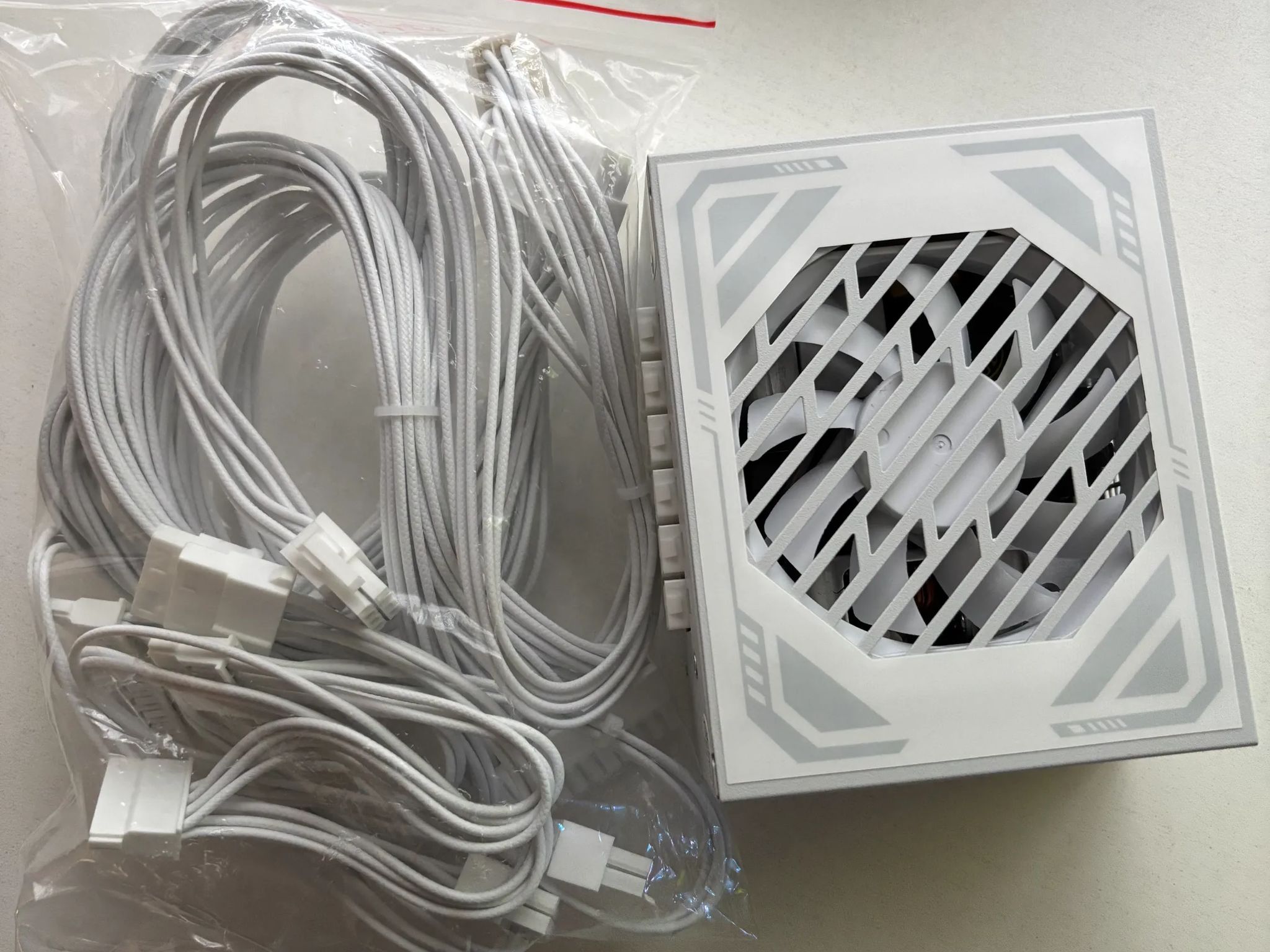 White ITX Power Supply 500w