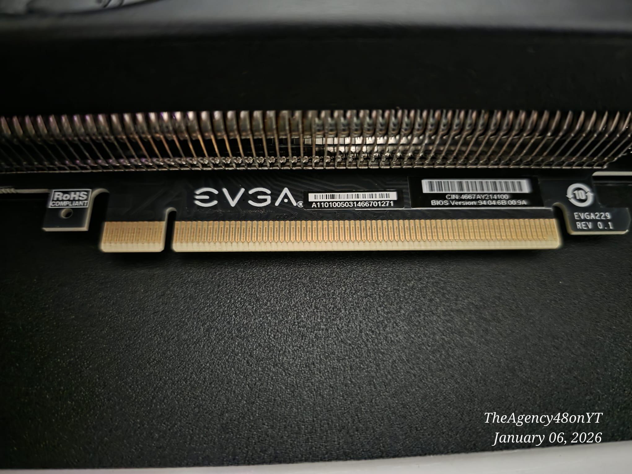EVGA FTW3 ULTRA 3060 TI USED ONLY IN A GAMING PC