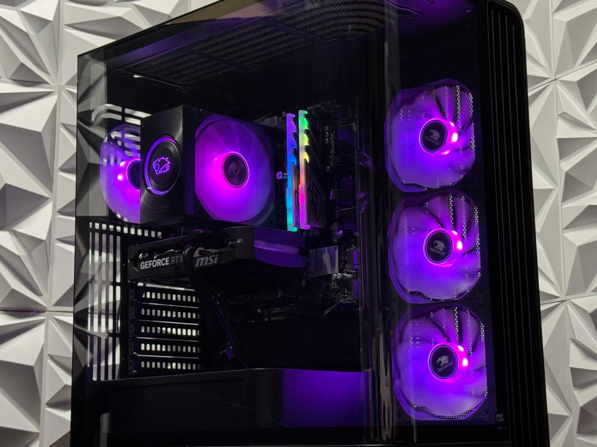 RTX 5060 / Ultra 7 265F / 32GB DDR5 Ram / 1TB SSD / Gaming pc / streaming pc / work pc
