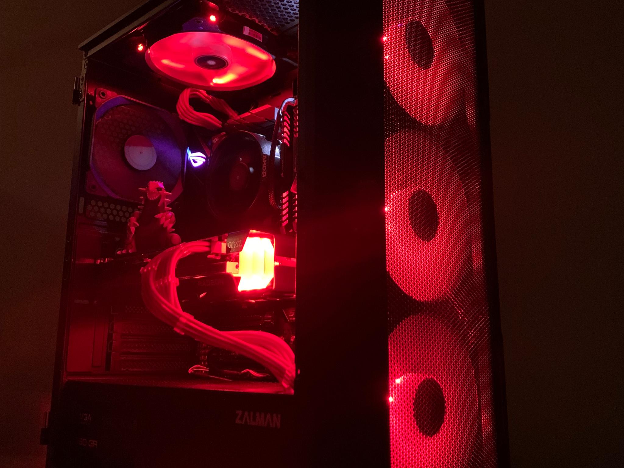 6600 XT + Ryzen 5 3600 Red Devil CUSTOM BUILD - All AMD Gaming PC - Comes with Groudon Figurine!!!