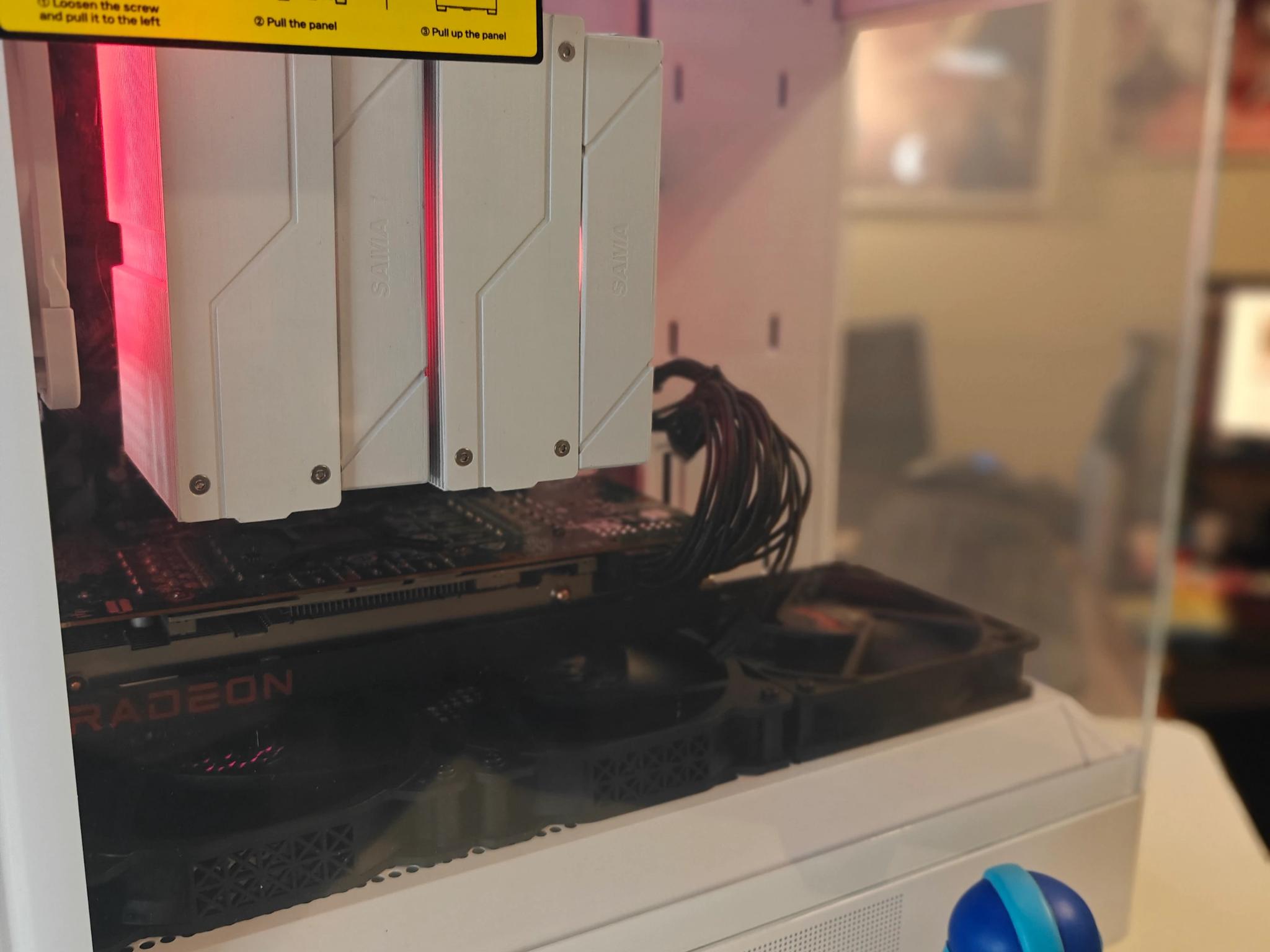 Encased in Glass ❤️‍🔥💎💨 | Ryzen 7 5700X3D | Radeon RX 6700 XT | 32GB DDR4 RAM | 1TB NVMe SSD