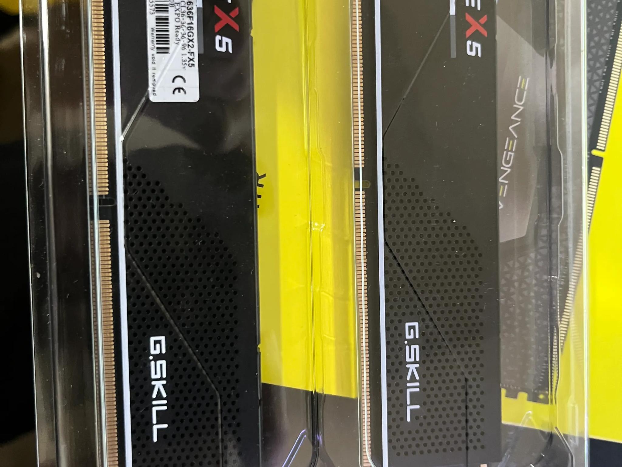 Like new G.Skill Flare DDR5 32GB 6000