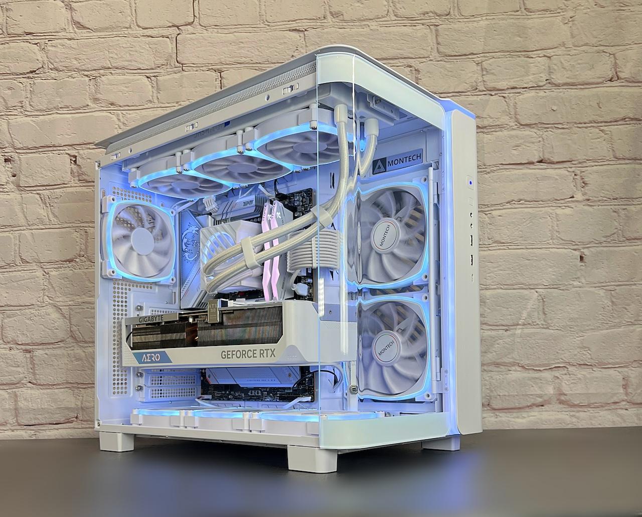Ryzen 7 7800X3D RTX 4080 Aero 32GB DDR5 2TB M.2 WIFI 6E WIN 11 Pro Gaming PC
