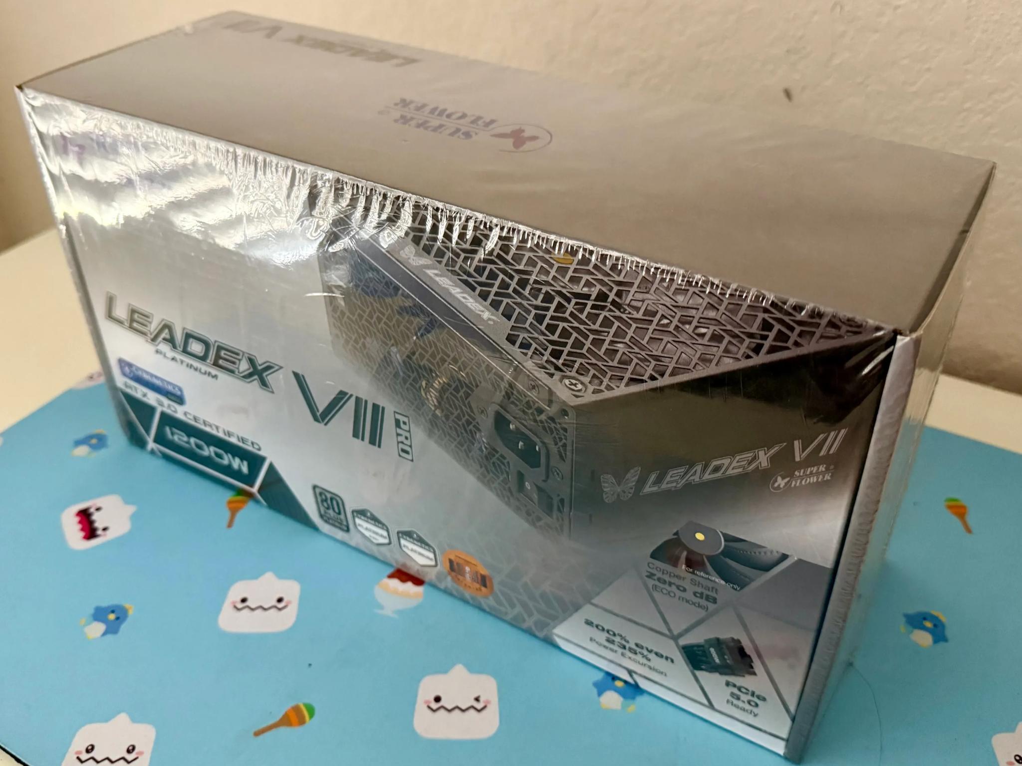 BNIB 1200W Leadex VII XP PRO Super Flower 80+ Platinum PSU