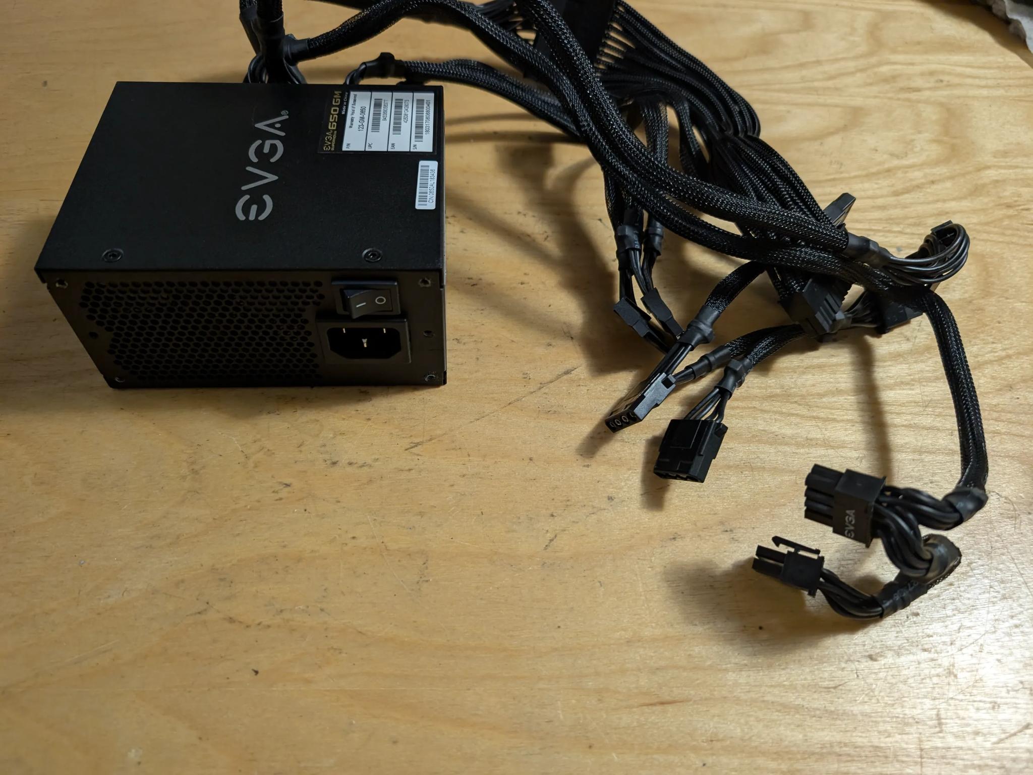 EVGA 650 GM SFX 80 plus gold