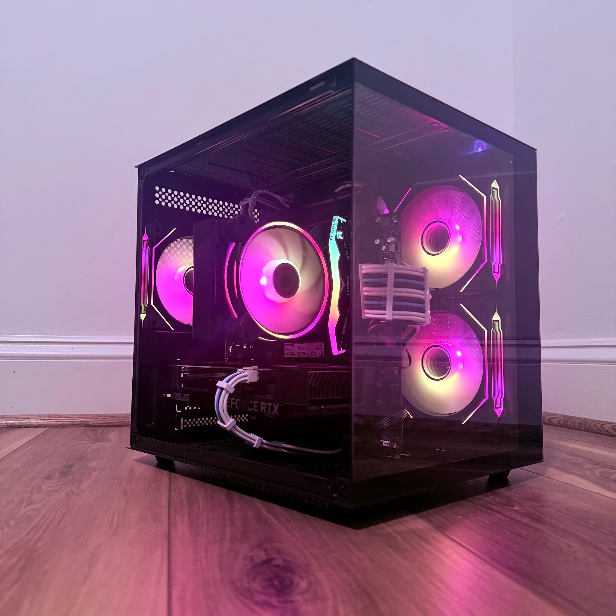 ⚫️"Prism Void"⚫️| 1080/1440p Gaming | Ryzen 7 9700X | RTX 4060 Ti | 16B DDR5 | 1tb Storage
