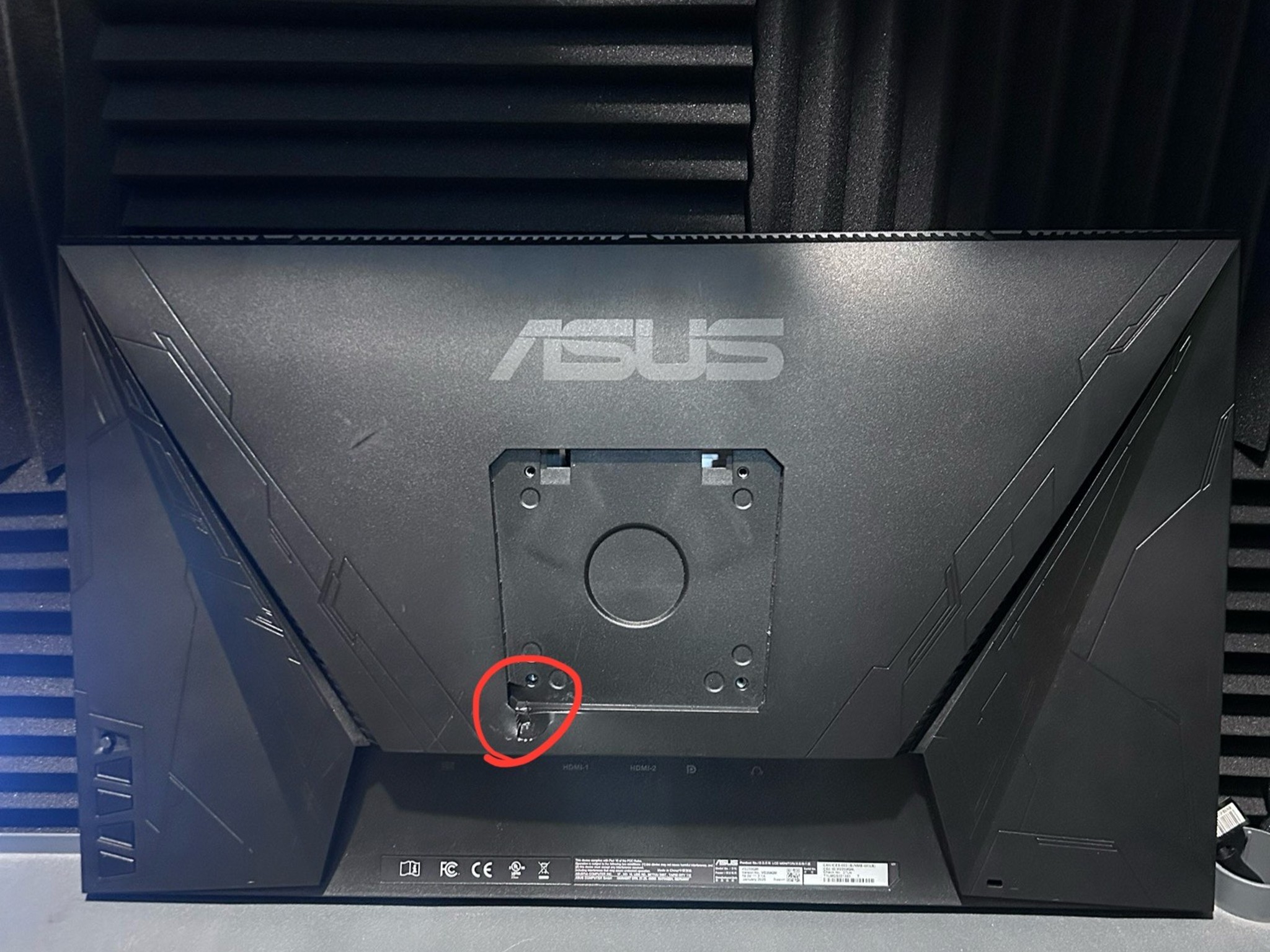 ASUS TUF Gaming (24.5") Full HD (1920 x 1080) 280Hz Gaming Monitor (VG259QM)