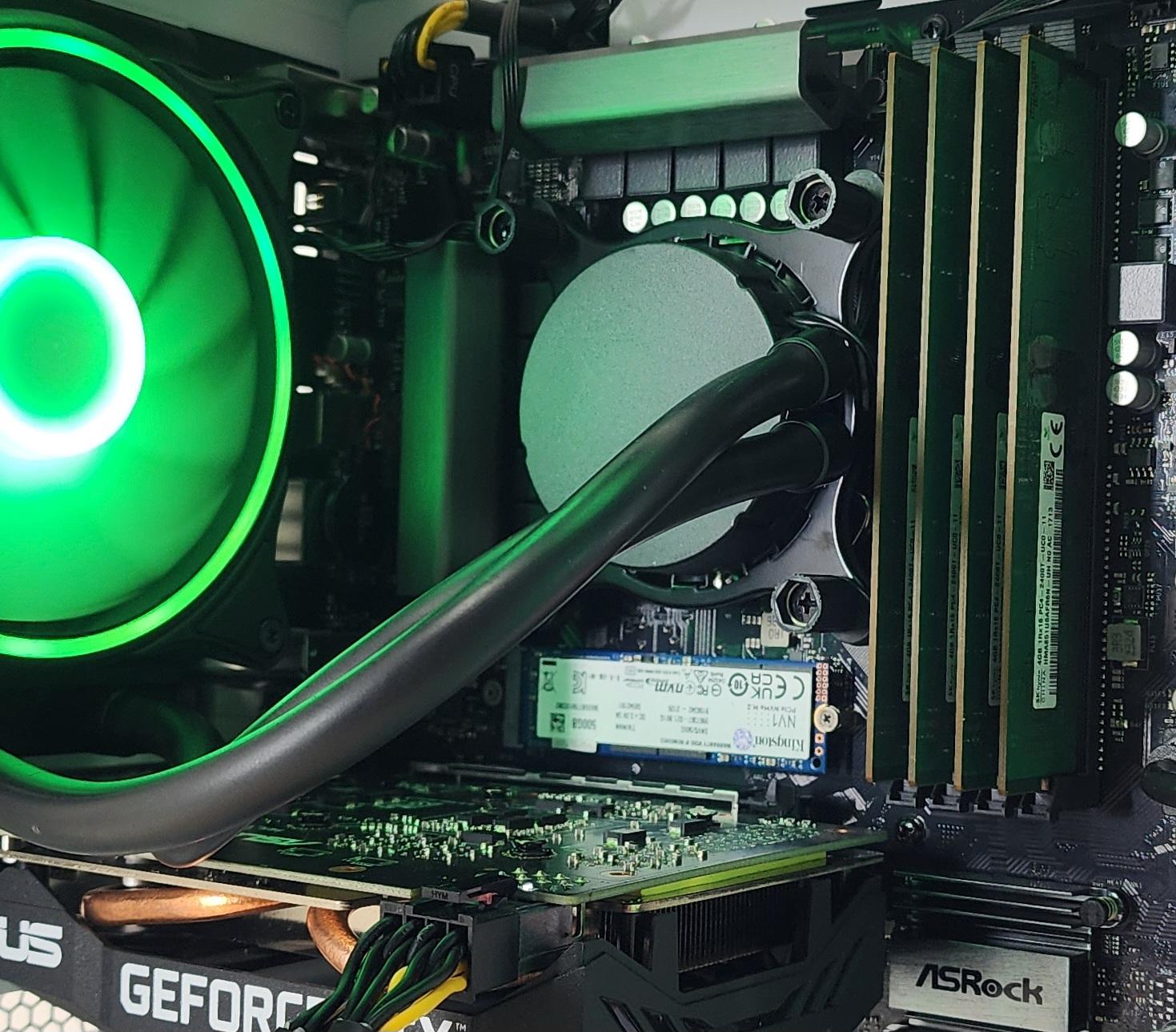 Gaming PC i5-11400F 16GB RAM 500GB SSD RTX 2060 6GB Windows 11 Computer