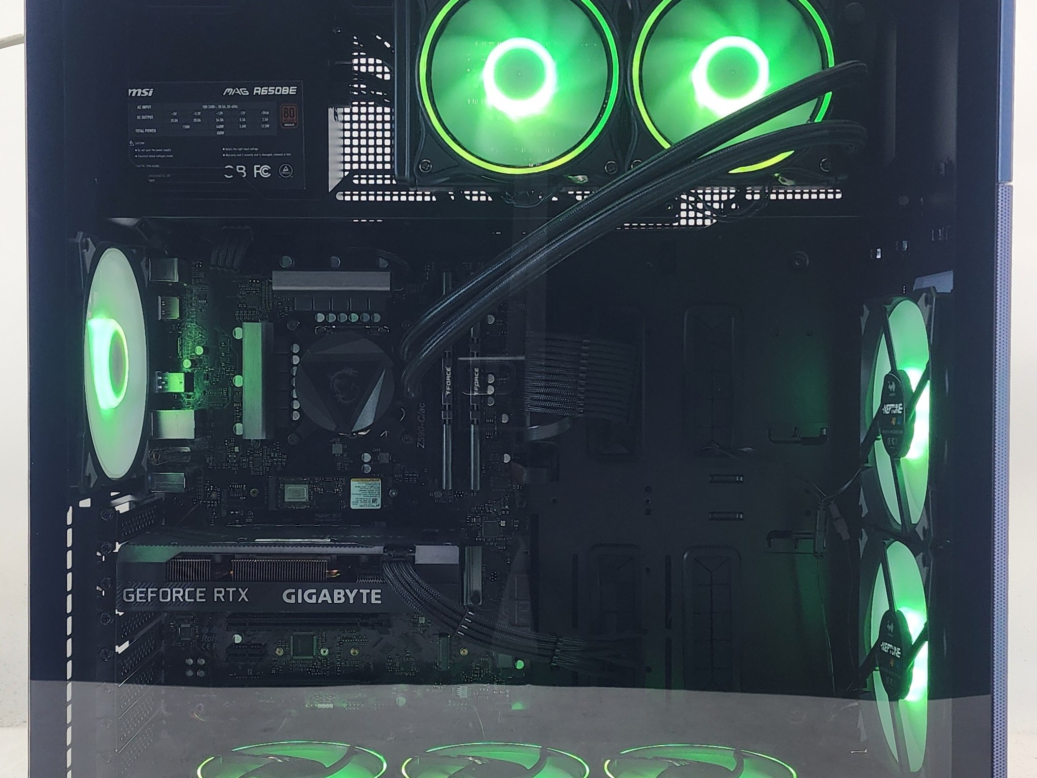 Gaming PC i7-11700KF 32GB RAM 1TB SSD RTX 3060 Ti 8GB Windows 11 Computer