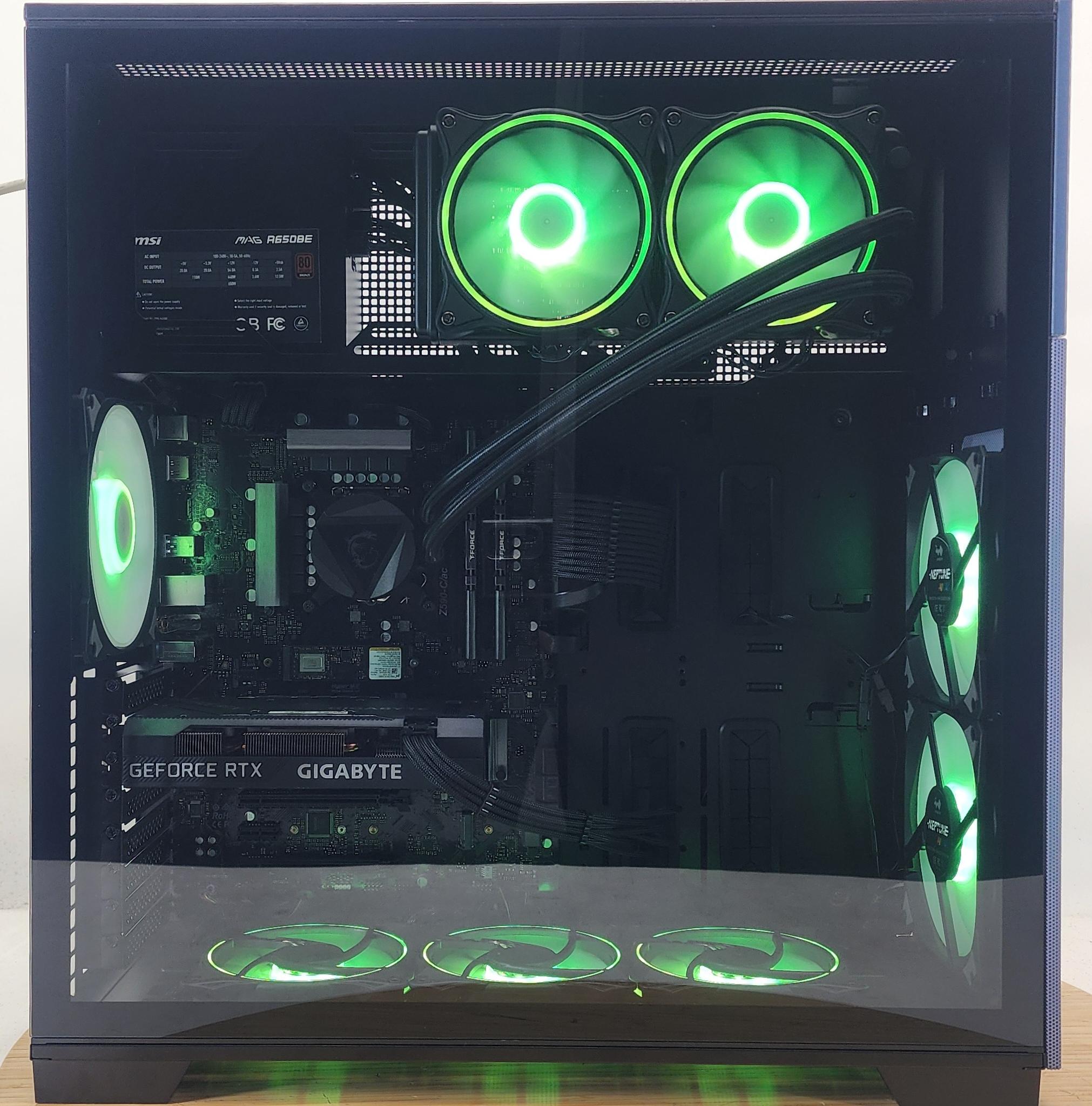Gaming PC i7-11700KF 32GB RAM 1TB SSD RTX 3060 Ti 8GB Windows 11 Computer