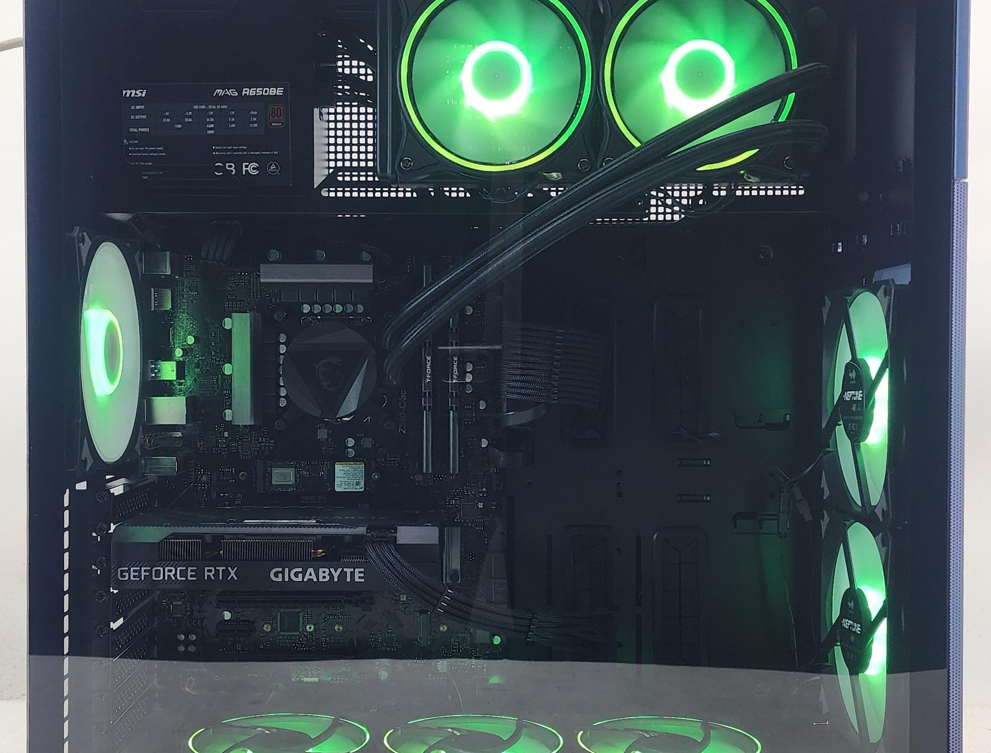 Gaming PC i7-11700KF 32GB RAM 1TB SSD RTX 3060 Ti 8GB Windows 11 Computer