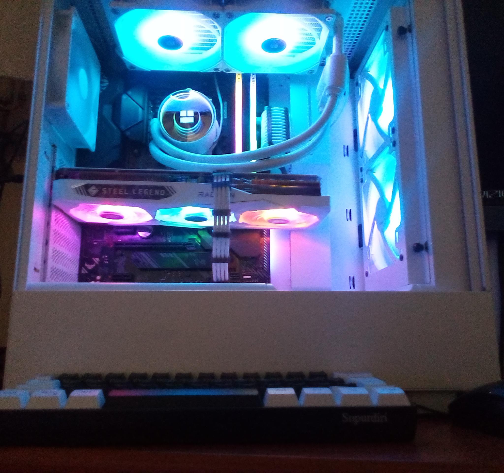 Newly Built Ryzen 7 5800X CPU/ RX7600 GPU