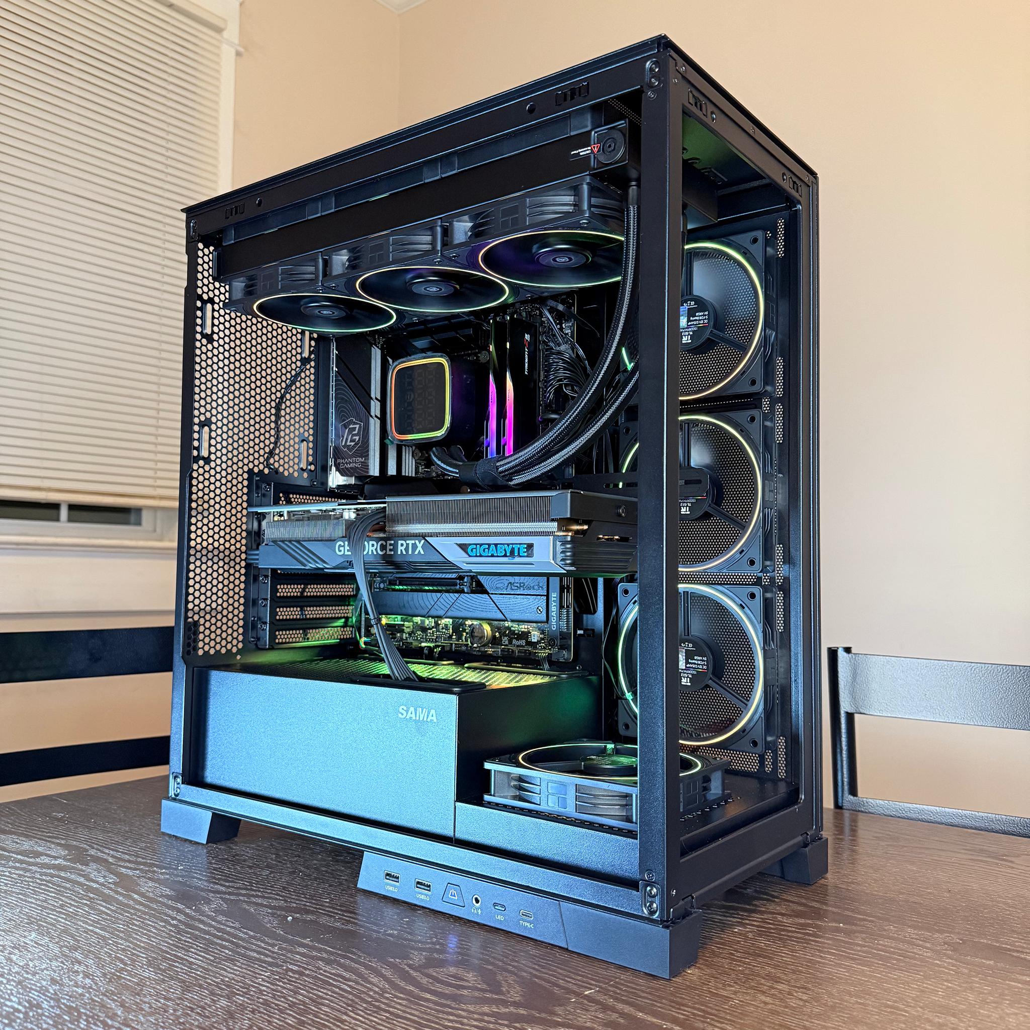Black Opal VII | i9 12900K | RTX 4070 Ti | 32GB DDR5 6000 | 2TB NVME | High End Desktop Multi-use PC