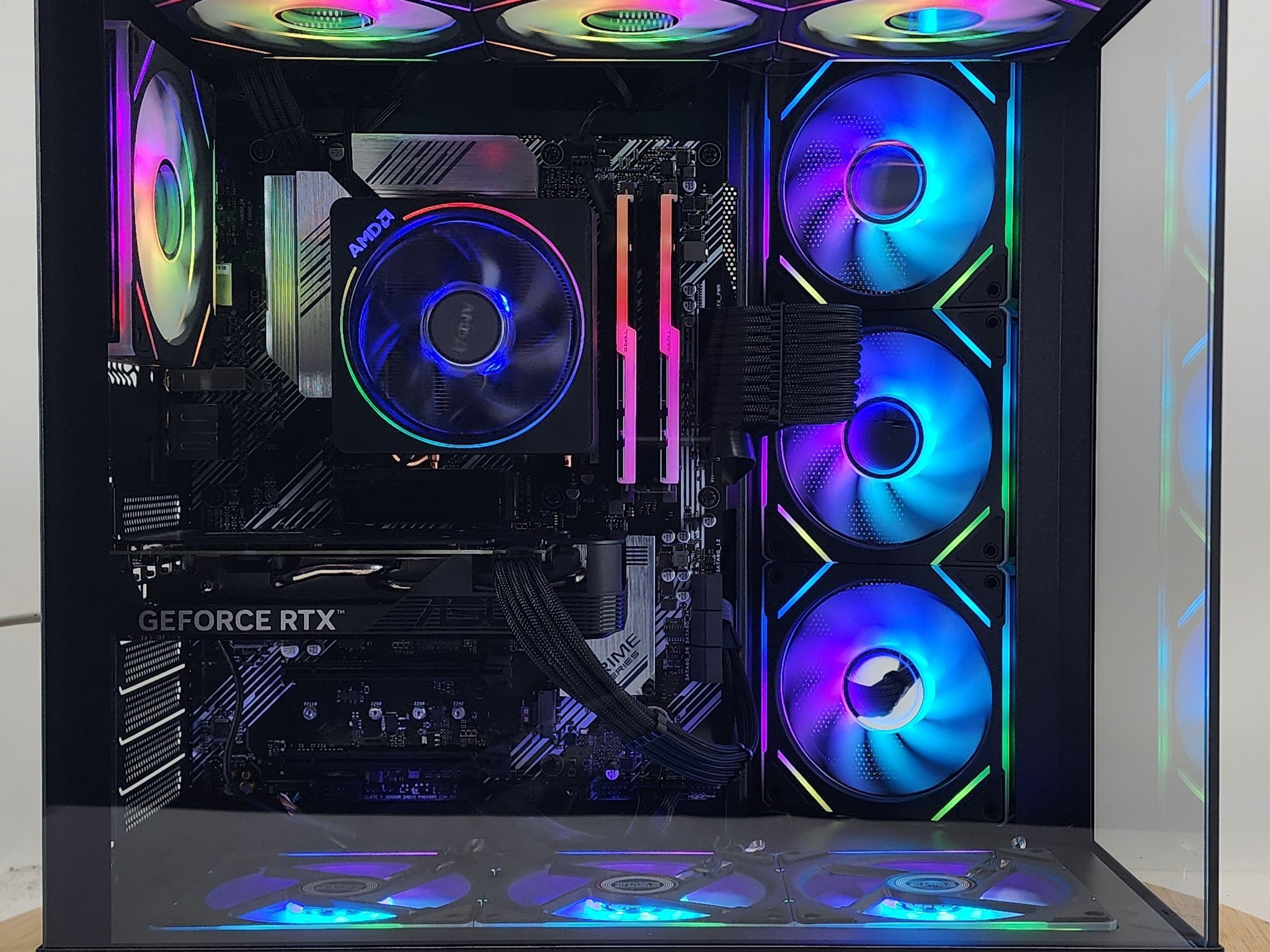 Gaming PC Ryzen 7 5800XT 32GB RAM 1TB SSD RTX 4060 8GB Windows 11 Computer