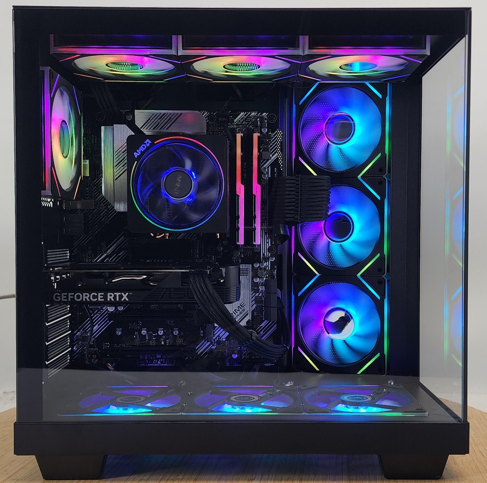 Gaming PC Ryzen 7 5800XT 32GB RAM 1TB SSD RTX 4060 8GB Windows 11 Computer