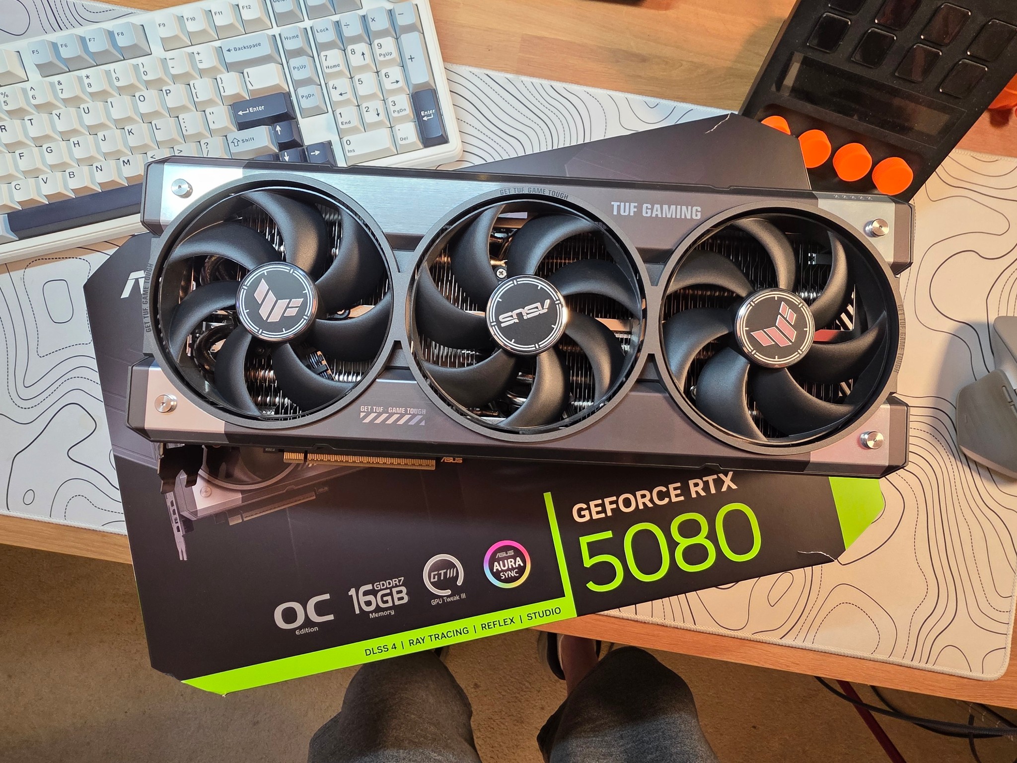 ASUS TUF Gaming GeForce RTX 5080 16GB GDDR7 OC Edition