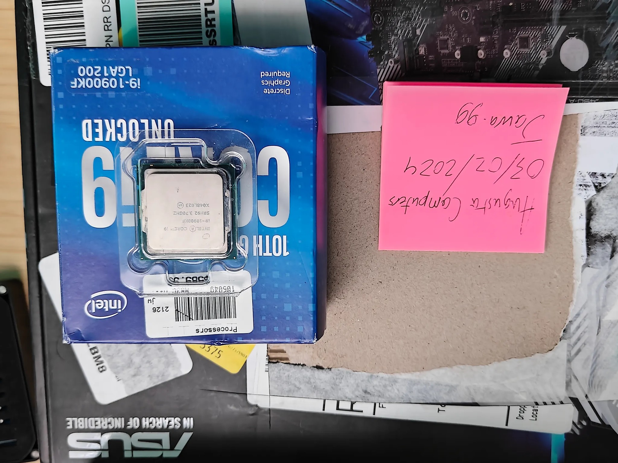 Bundle! Intel 10900KF, Oloy 32GB DDR4 RAM, ASUS PRIME Z490 MB