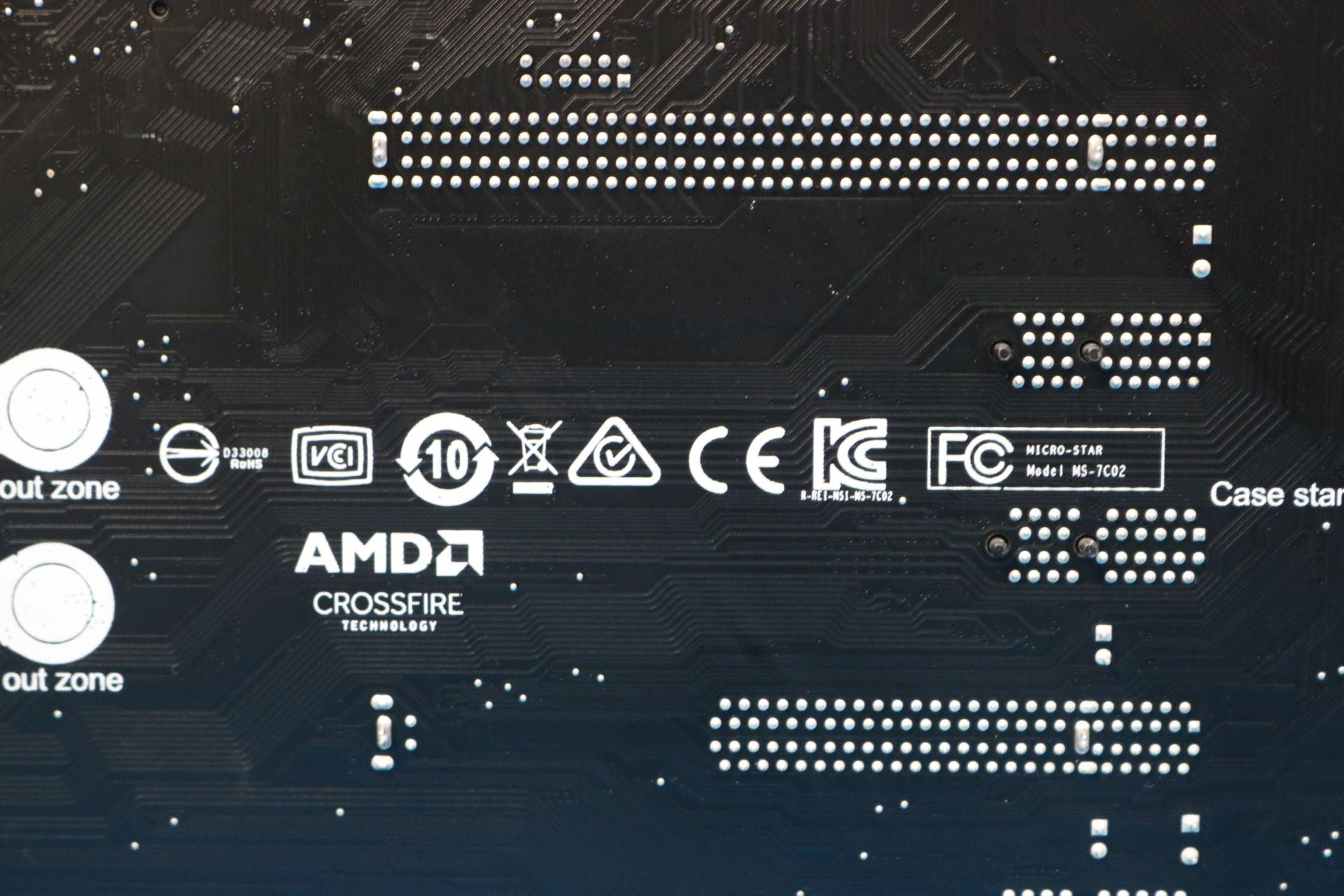 MSI B450 Tomahawk Max AMD Socket AM4 DDR4 ATX Desktop Motherboard No I/O Shield MS-7C02 VER: 1.0