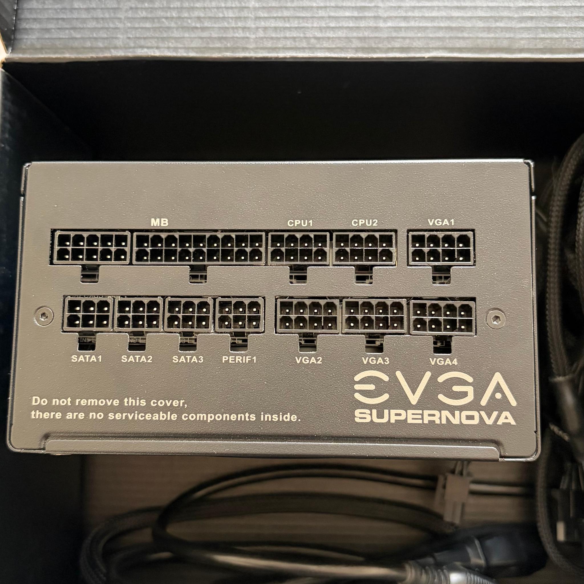 EVGA Supernova 750 G3 with CableMod Kit