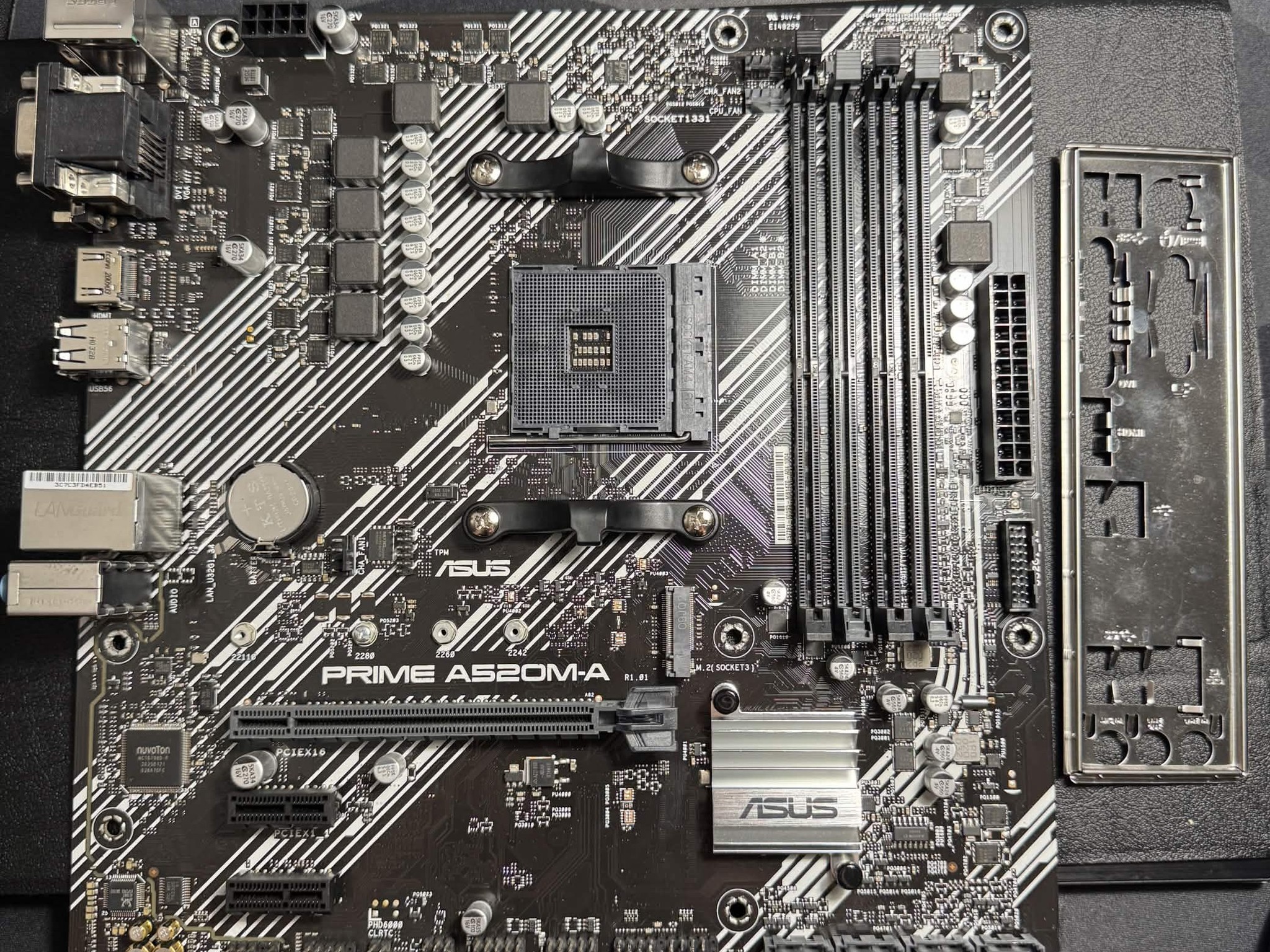 ASUS Prime A520M-A II/CSM AMD AM4 Motherboard