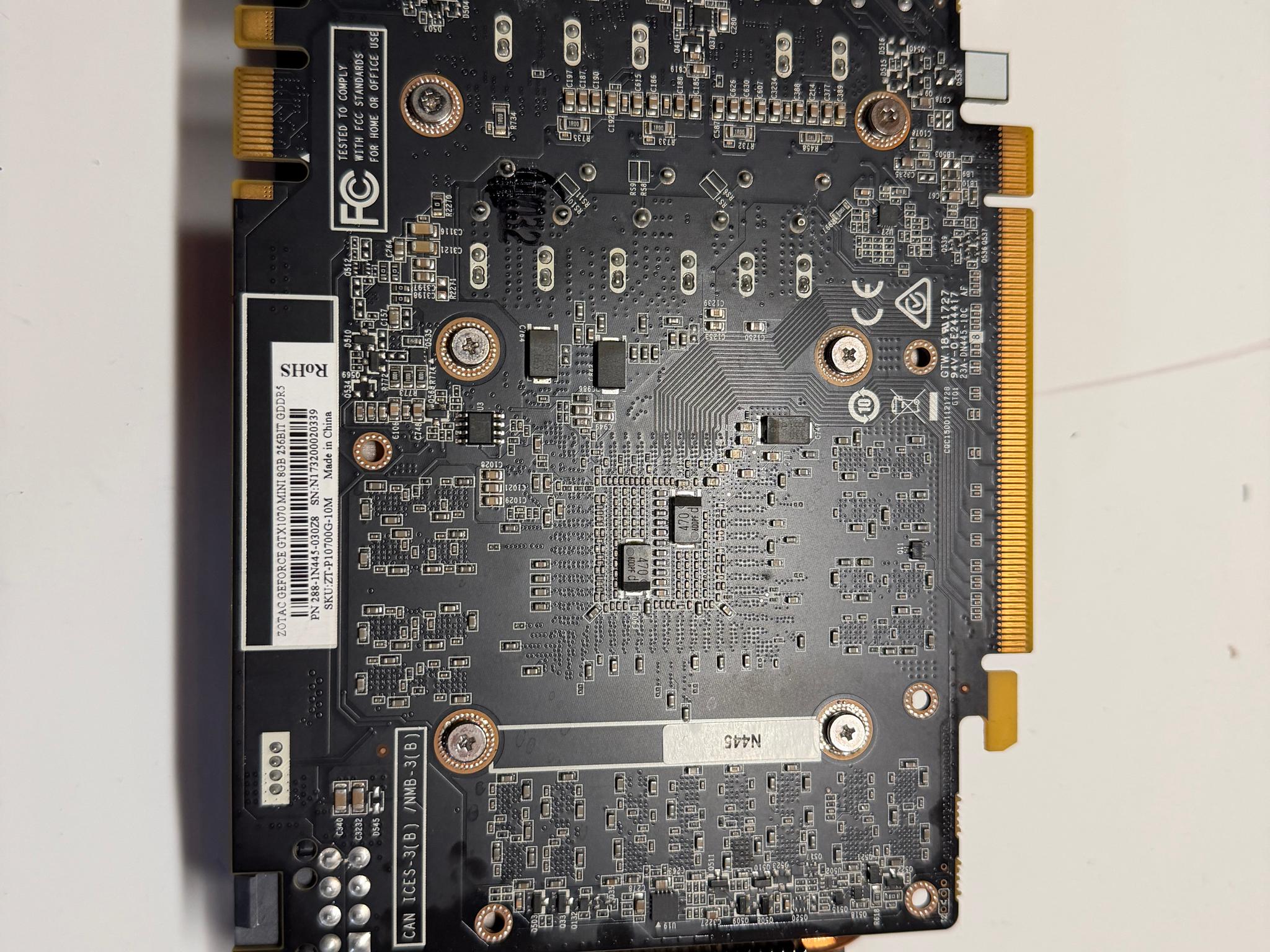 Zotac AMP GeForce GTX 1070 Ti