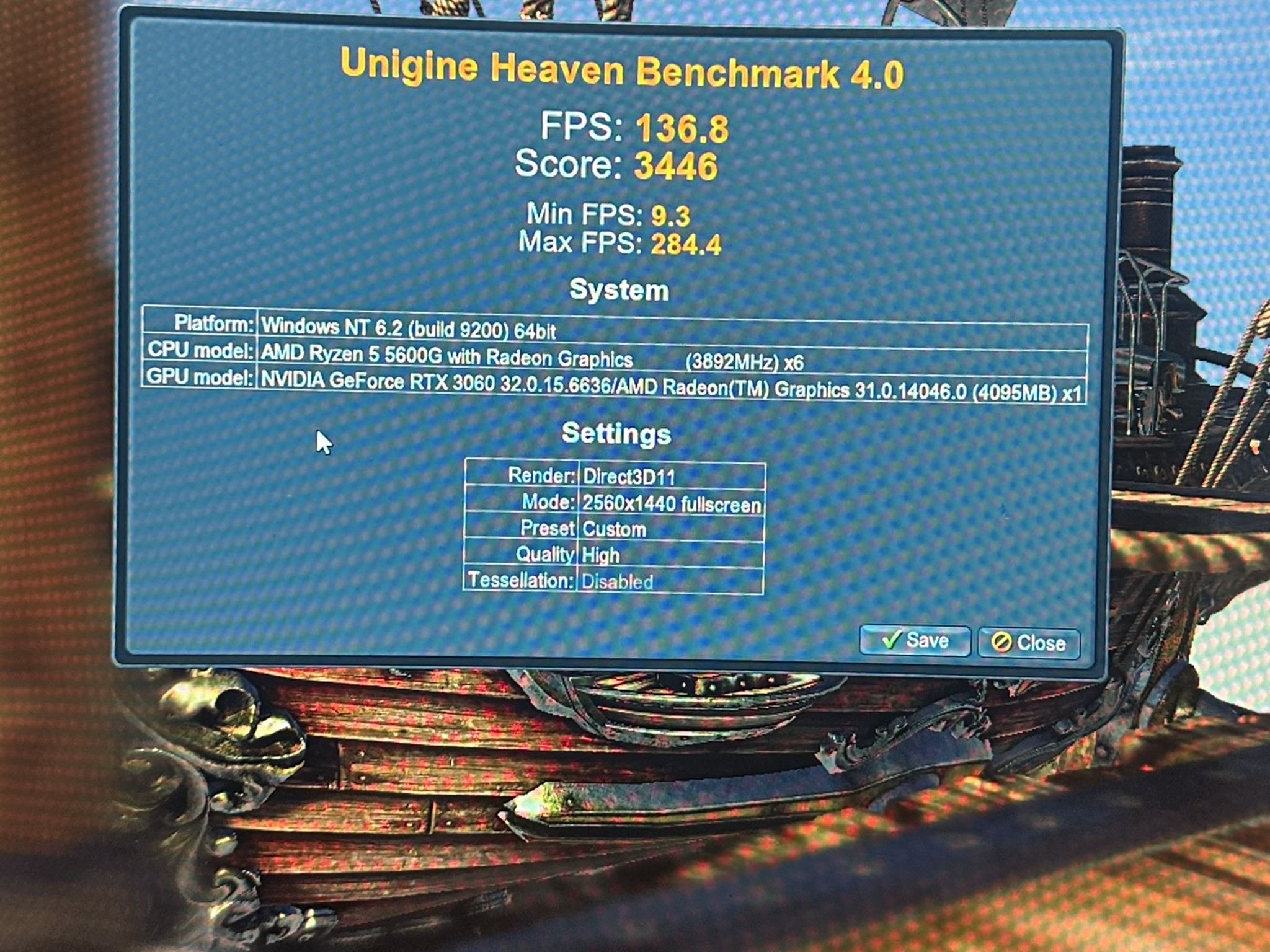 Gaming PC (Ryzen 5 5600G / RTX 3060 / 1TB NVME / 32GB RAM)