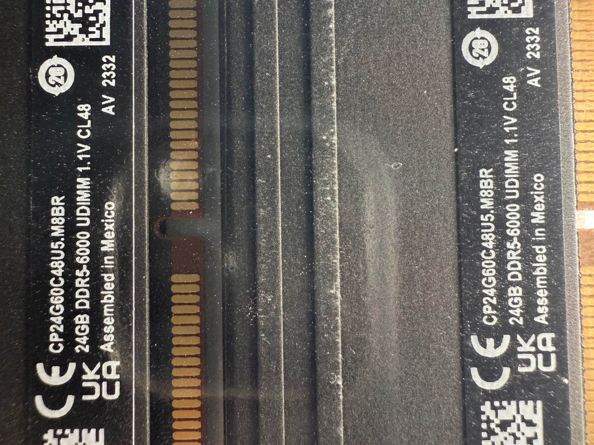 Crucial Pro DDR5 6000MT/s 48GB Kit (2 x 24GB)