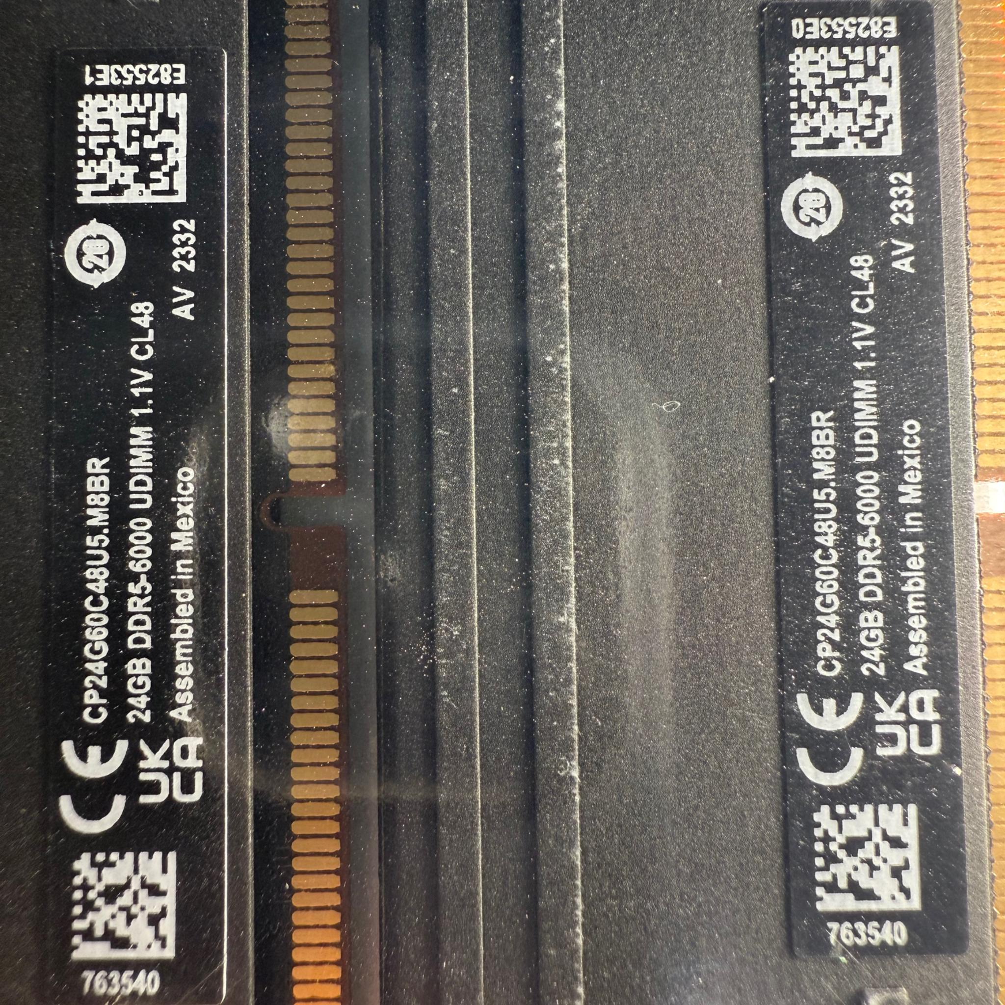 Crucial Pro DDR5 6000MT/s 48GB Kit (2 x 24GB)