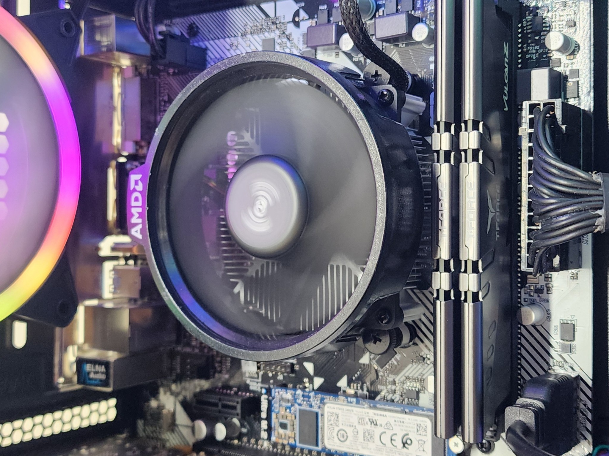 Gaming PC Ryzen 3 2300X 16GB RAM 256GB SSD + 1TB HDD RX 470 8GB Win11 Computer
