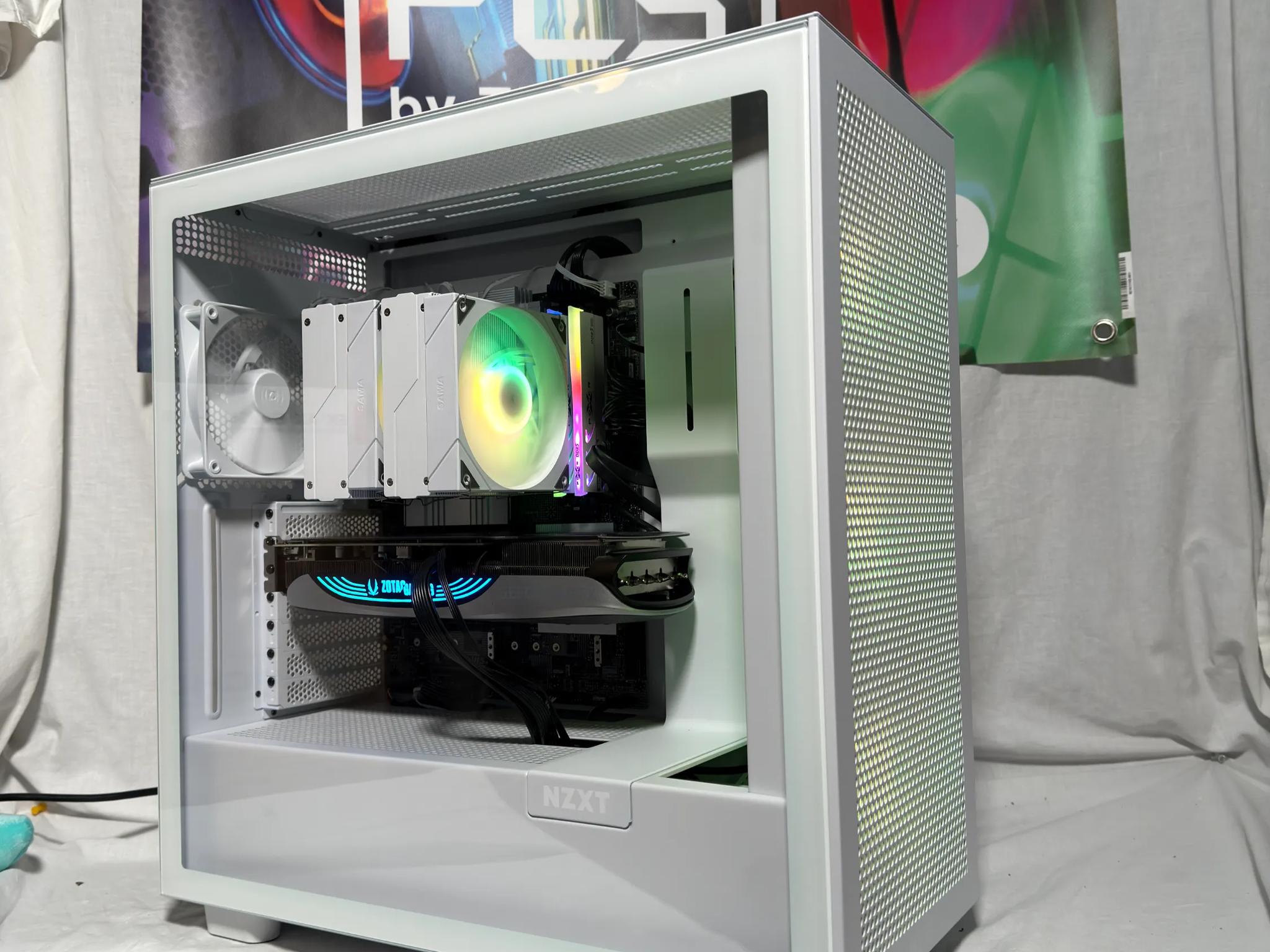 Intel Core Ultra 7 265k, Zotac RTX 4070TI Gaming PC