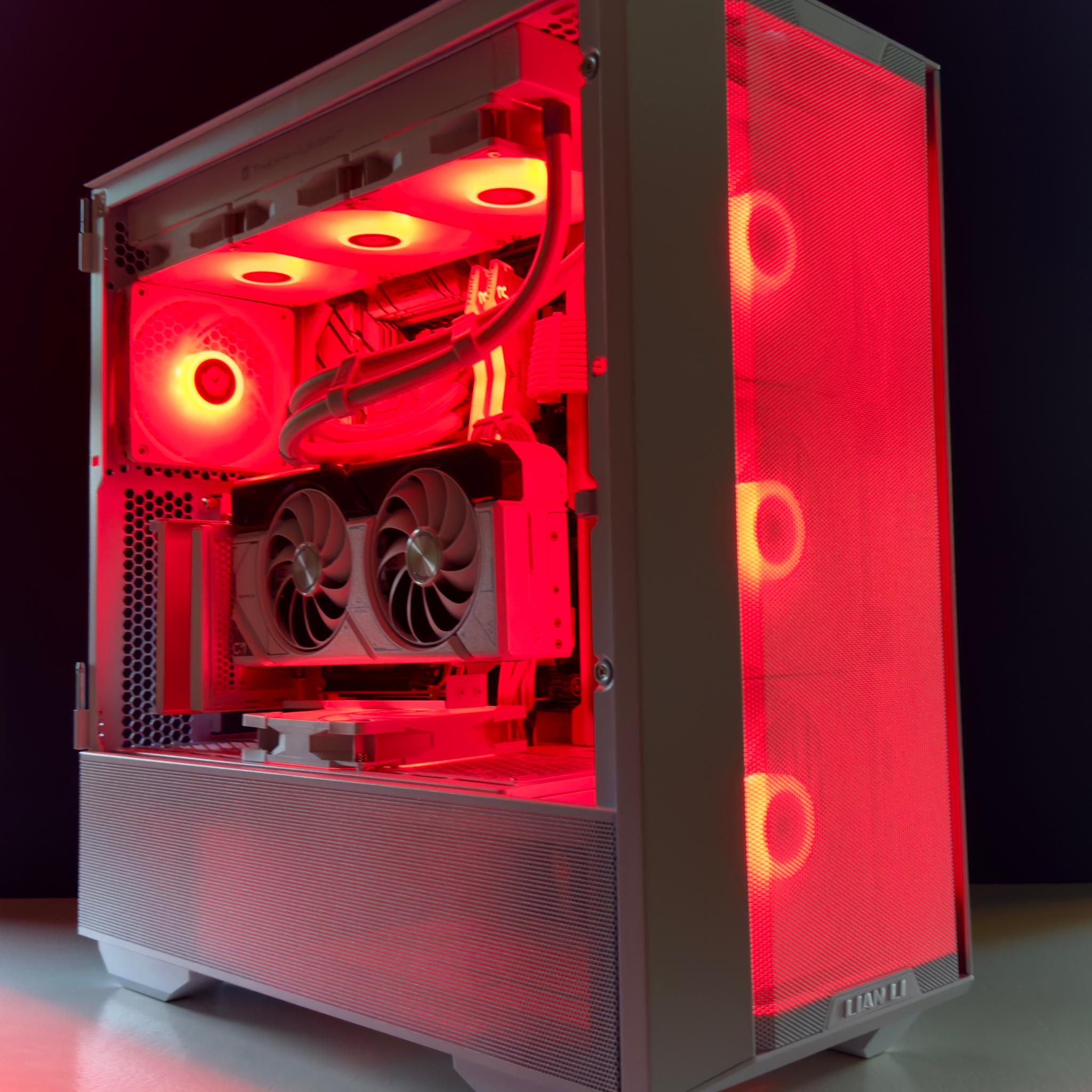 ❄️🤍Fresh Snow🤍❄️🤍RTX Streaming/Gaming PC⚪ RTX 4070 Super 12GB⚪AMD Ryzen 7 7800X3D⚪32GB DDR5⚪2TB NVME