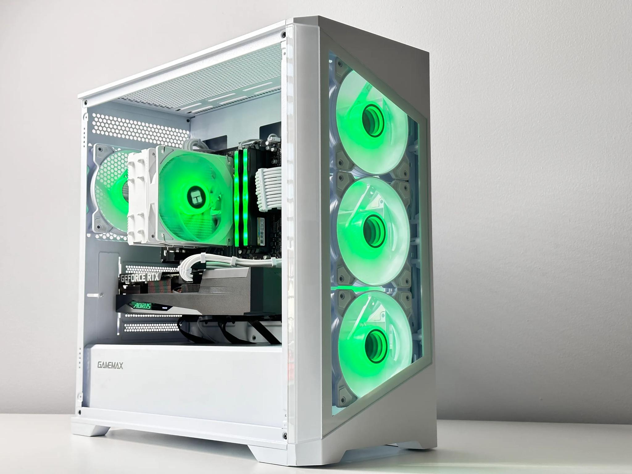 🧊Iceberg🧊Nvidia RTX 3060 Ti 8GB🌨️AMD Ryzen 5 5600X 6Core🌨️32GB DDR4🌨️ 1TB SSD NVME