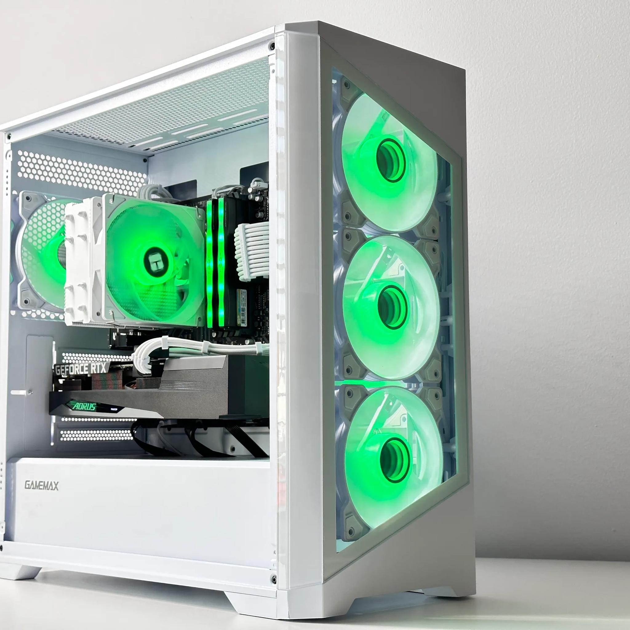 🧊Iceberg🧊Nvidia RTX 3060 Ti 8GB🌨️AMD Ryzen 5 5600X 6Core🌨️32GB DDR4🌨️ 1TB SSD NVME