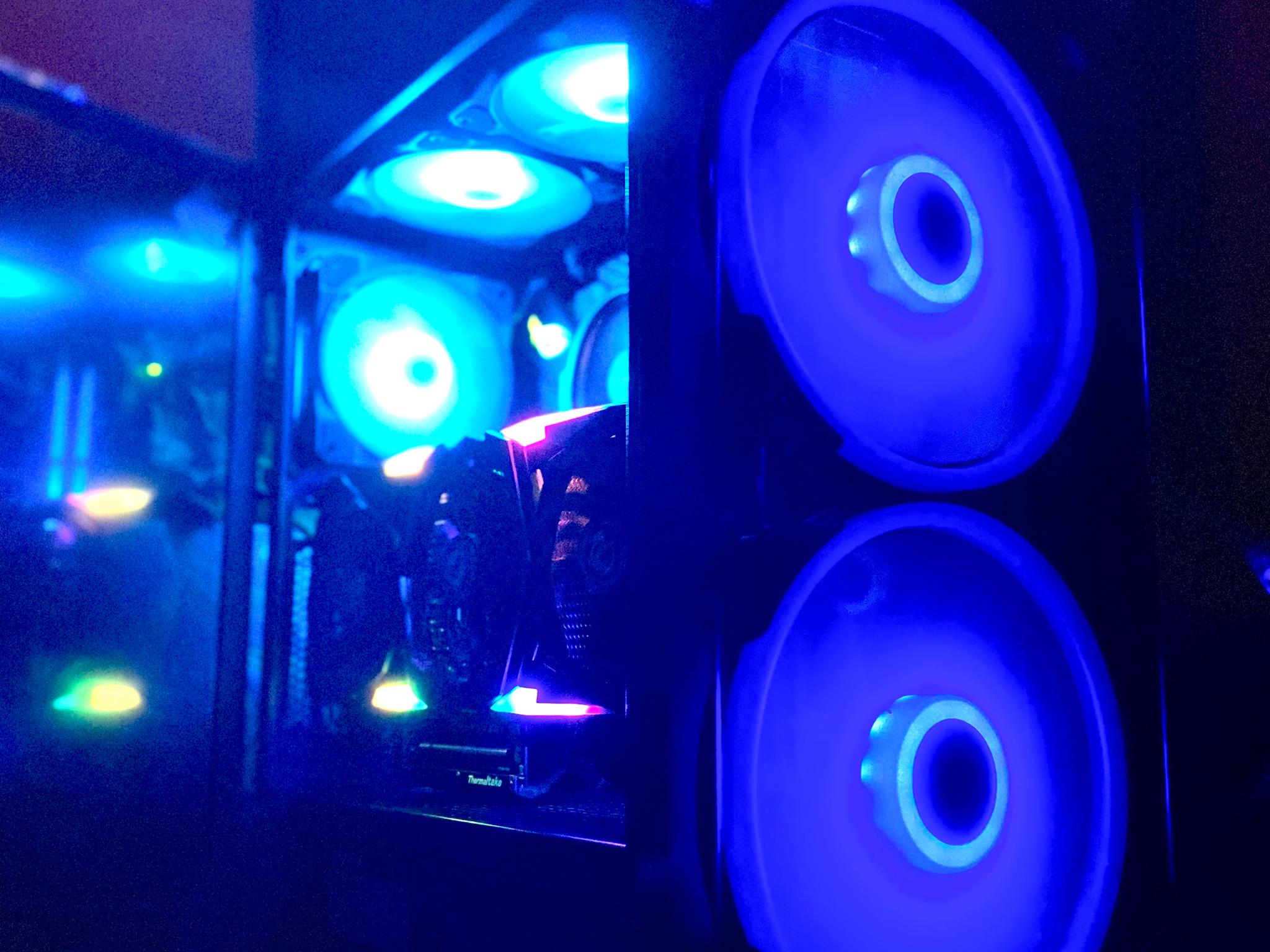 青い稲妻⚡| Ryzen 5 | RTX2080Super| 32GB RGB RAM| 1TB NVMe M.2 SSD| Windows 11 Pro