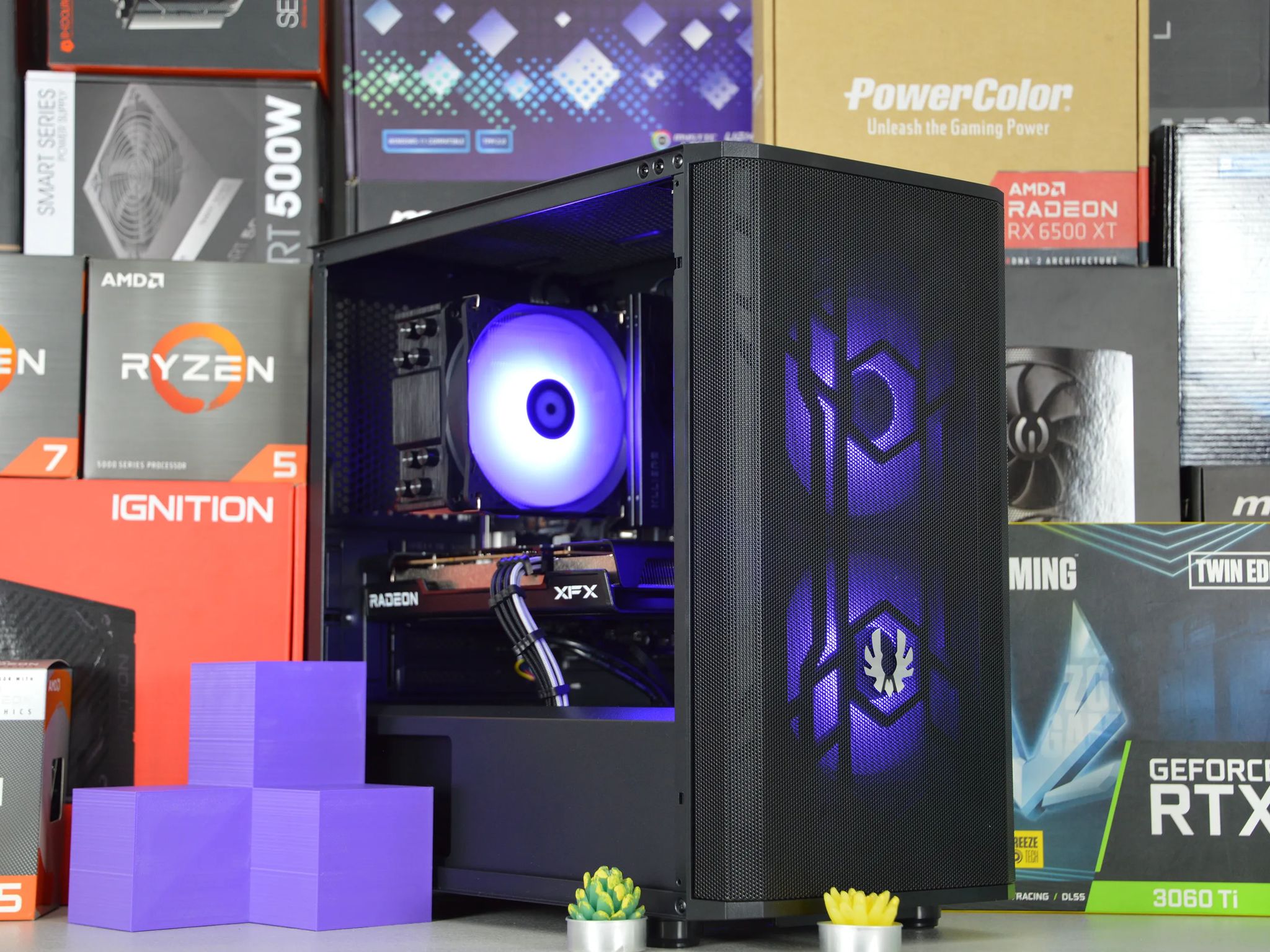 ⚫️🟠| RX 6600 8GB | RYZEN 5 3600 | 16GB RAM | 1TB NVME SSD | Midnight Orange |