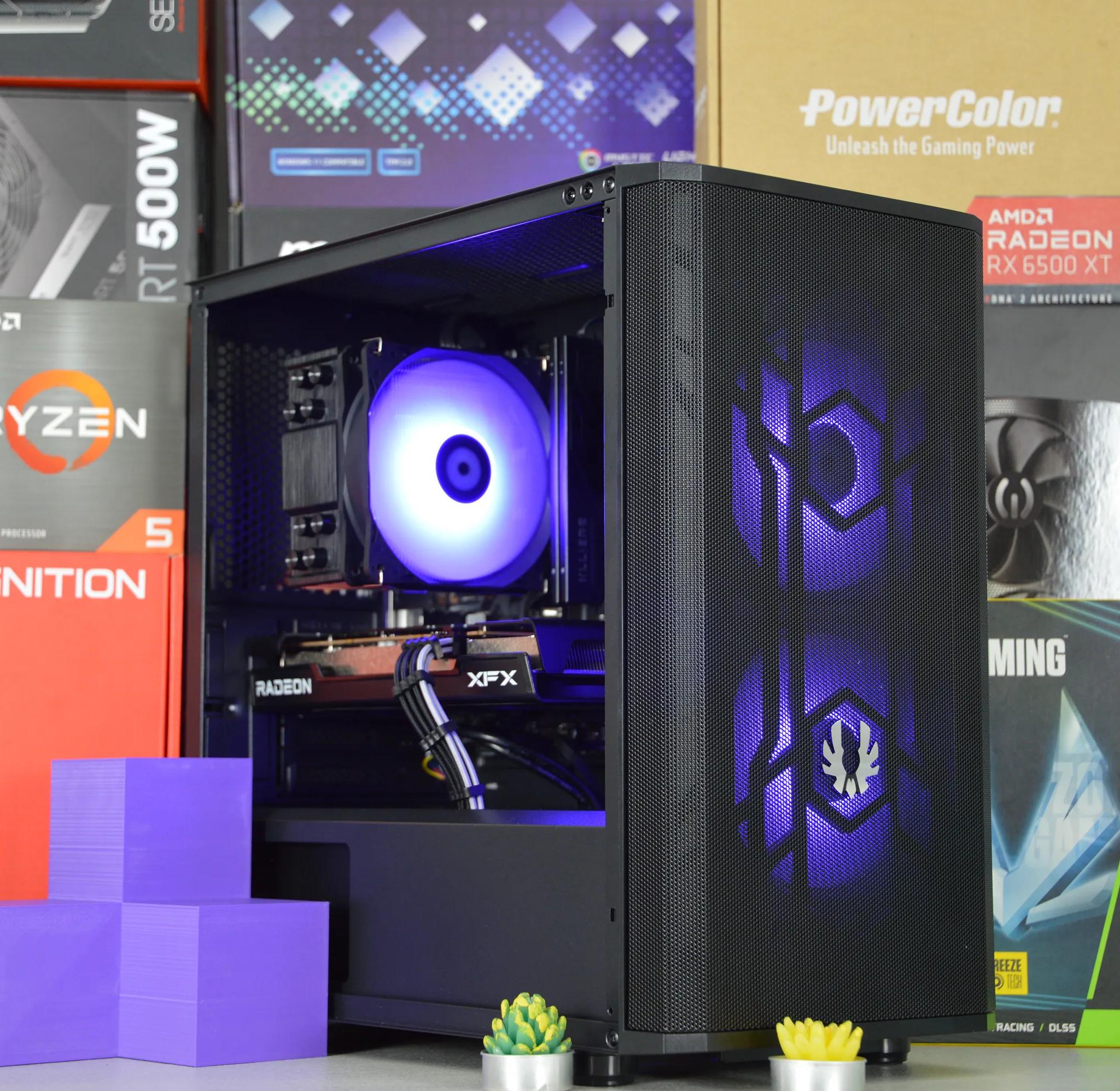 ⚫️🟠| RX 6600 8GB | RYZEN 5 3600 | 16GB RAM | 1TB NVME SSD | Midnight Orange |