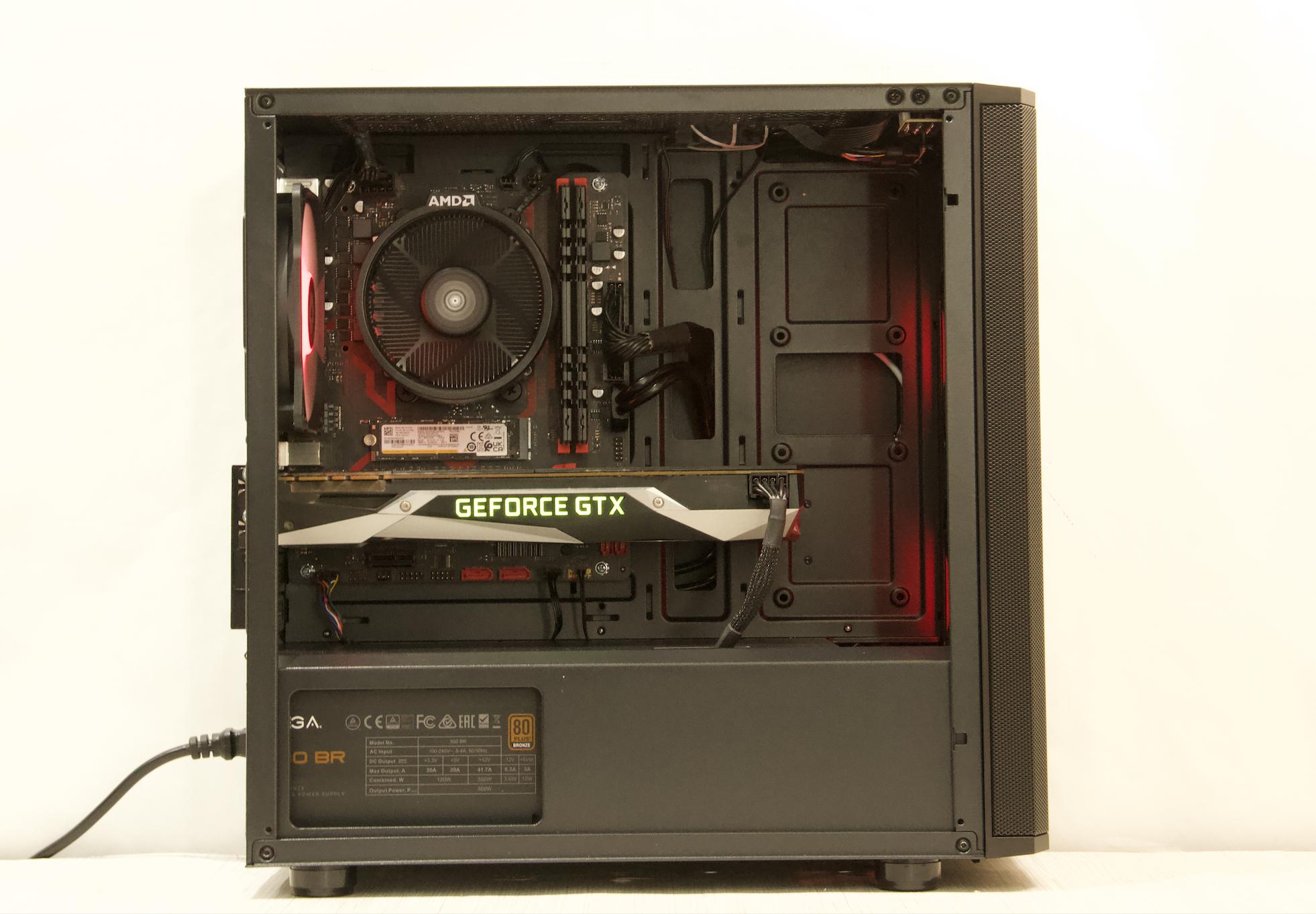 Ryzen 5 3600, GTX 1070, 16GB DDR4, 512GB NVMe SSD, WiFi - Custom Gaming PC