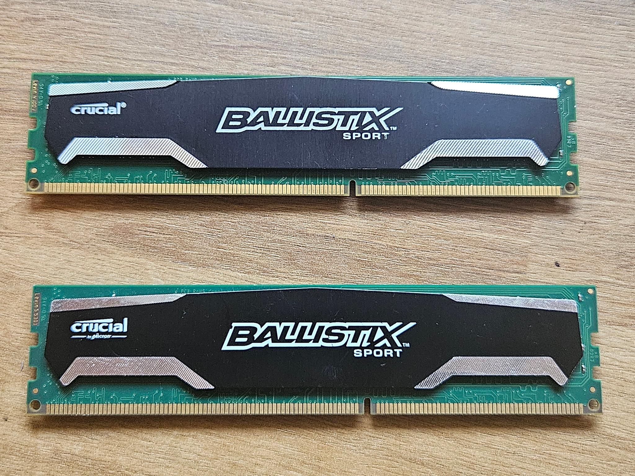 16GB(2x8GB) Crucial Ballistix Sport 1600MHz DDR3