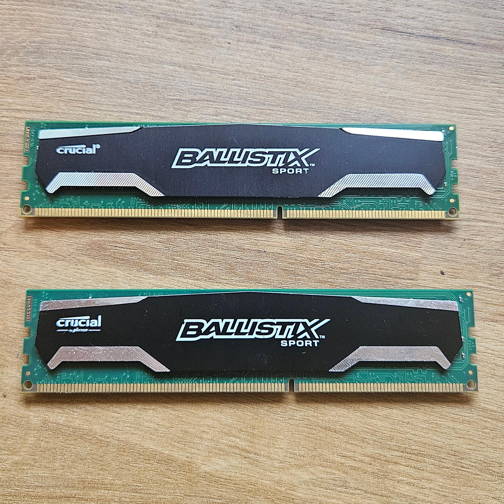 16GB(2x8GB) Crucial Ballistix Sport 1600MHz DDR3