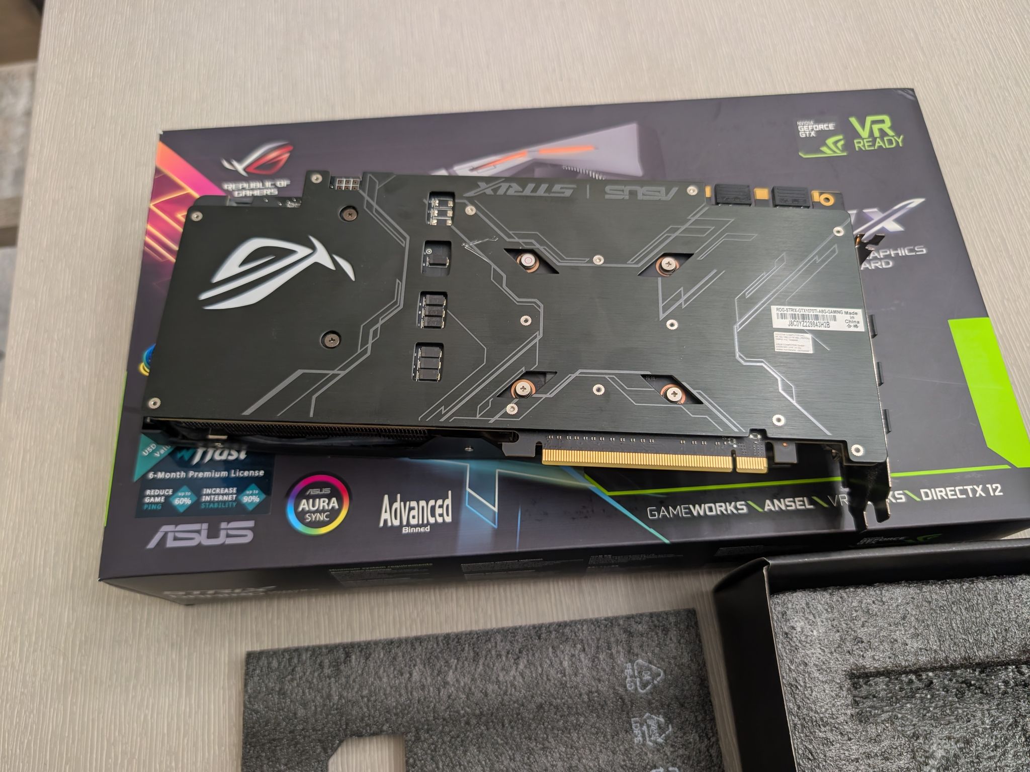 ASUS ROG STRIX GeForce GTX 1070 Ti