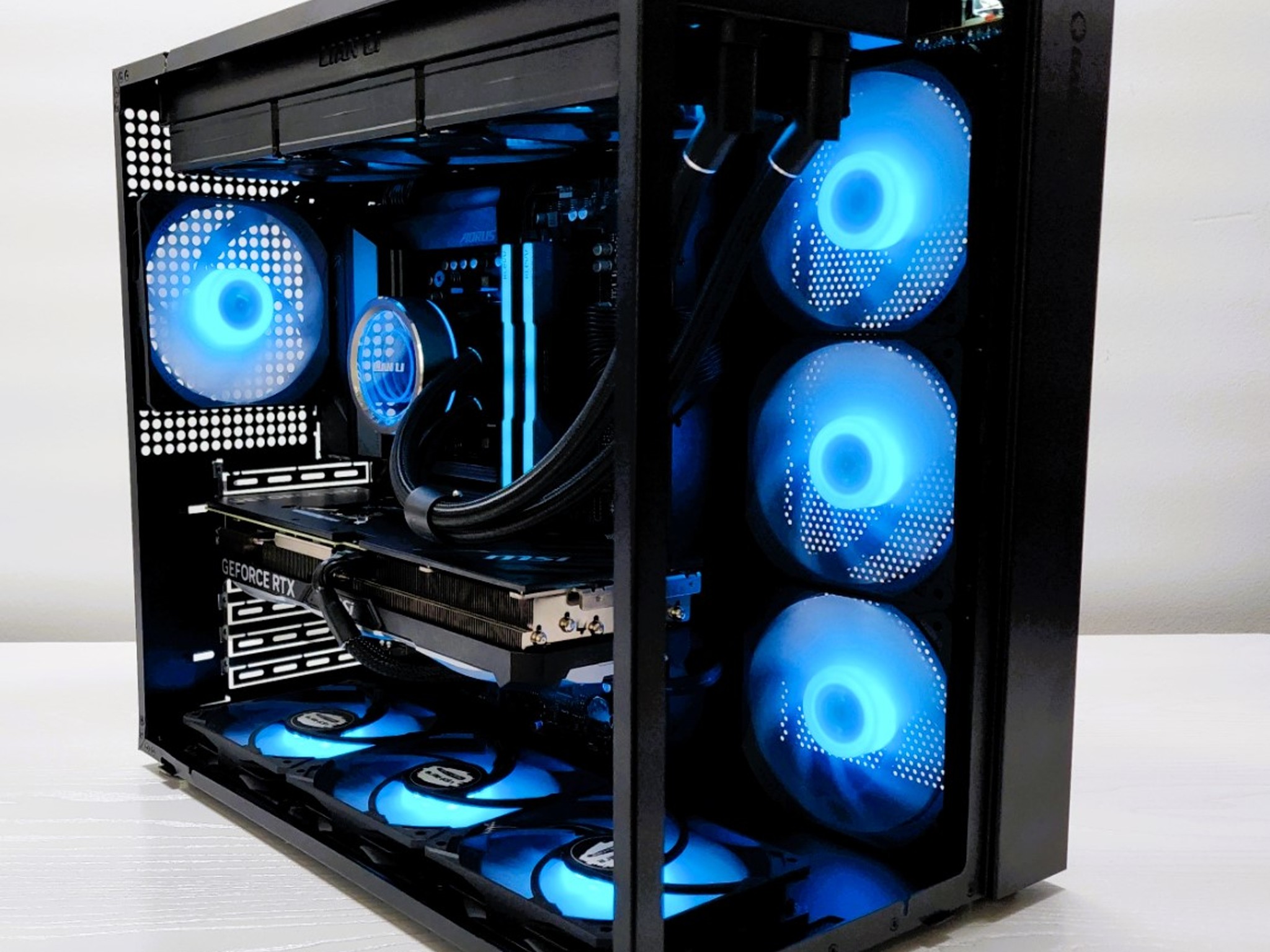 Liquid Cooled 1440P Gaming PC BEAST! - ALL NEW Custom Build - 7600X - 4070Ti - READ DESCRIPTION!!!