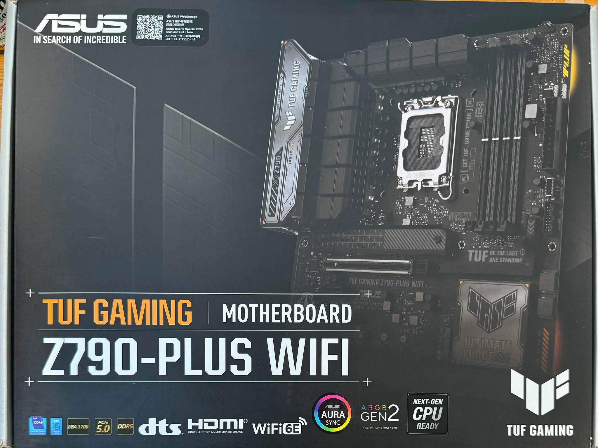 Asus TUF Gaming Z790-Plus Wifi DDR5