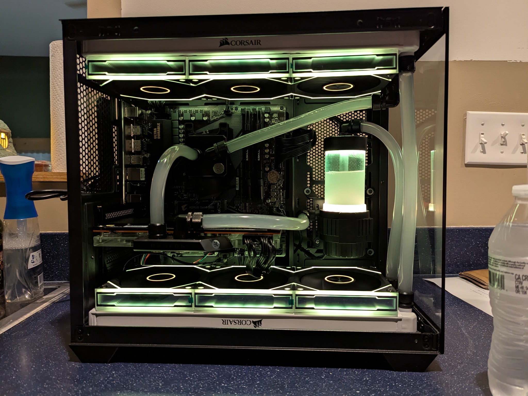 AMD 1080p / 1440p Water‑Cooled Gaming PC — Brand New