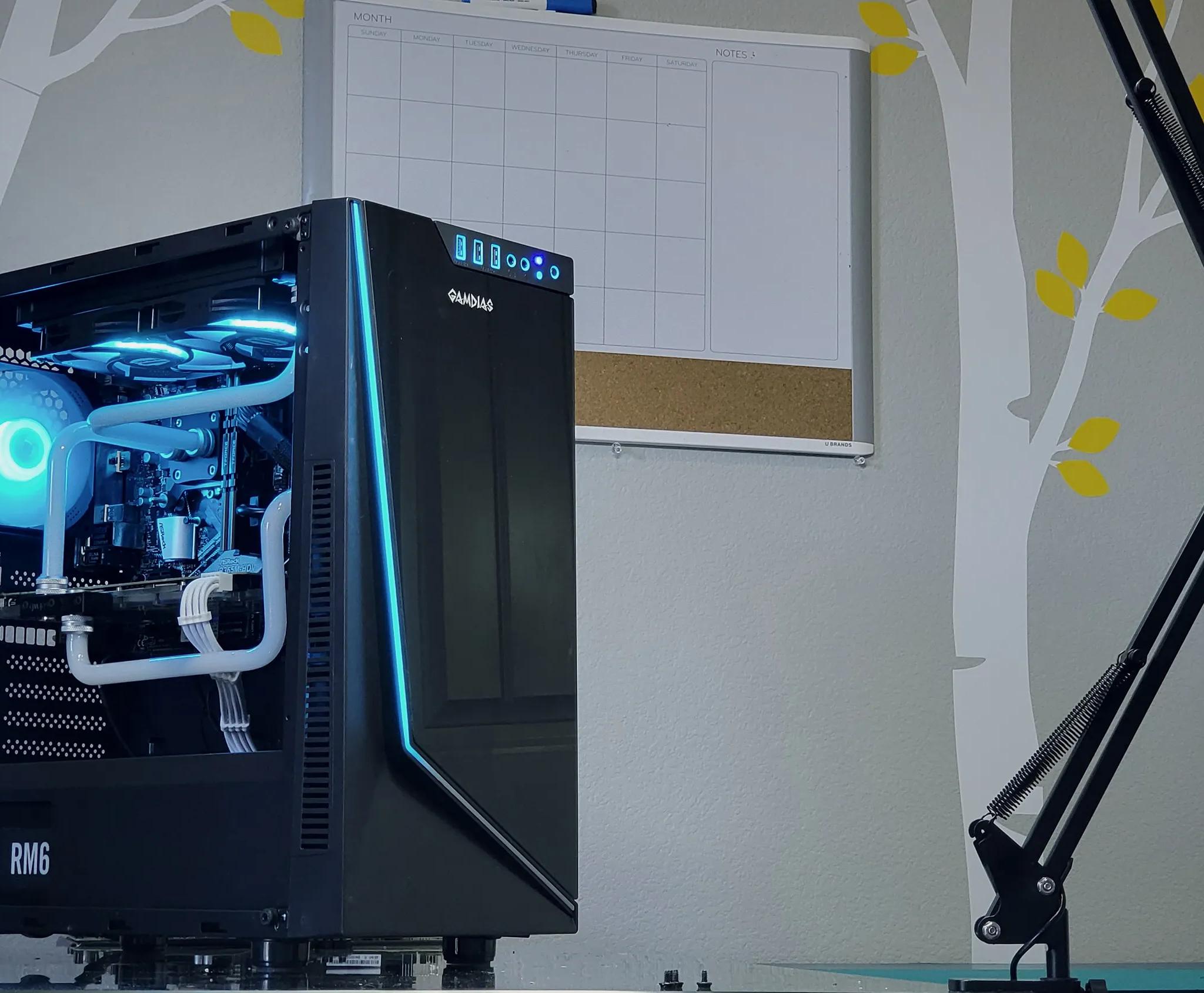 I7 8700/ GTX 1080 Gaming PC Computer Water Cooled 