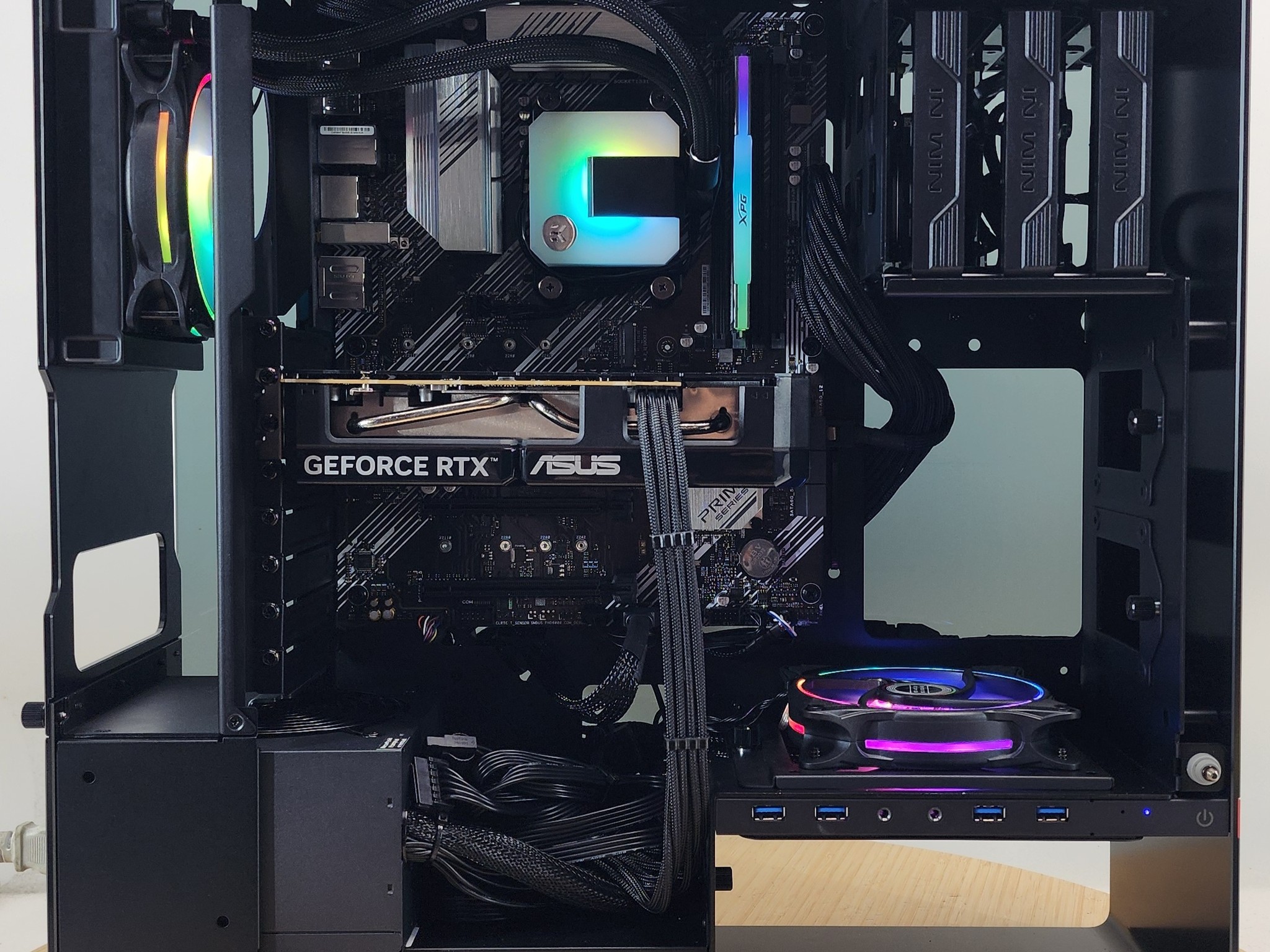 Gaming PC Ryzen 7 5700  8GB RAM 500GB SSD RTX 5060  8GB Windows 11 Computer