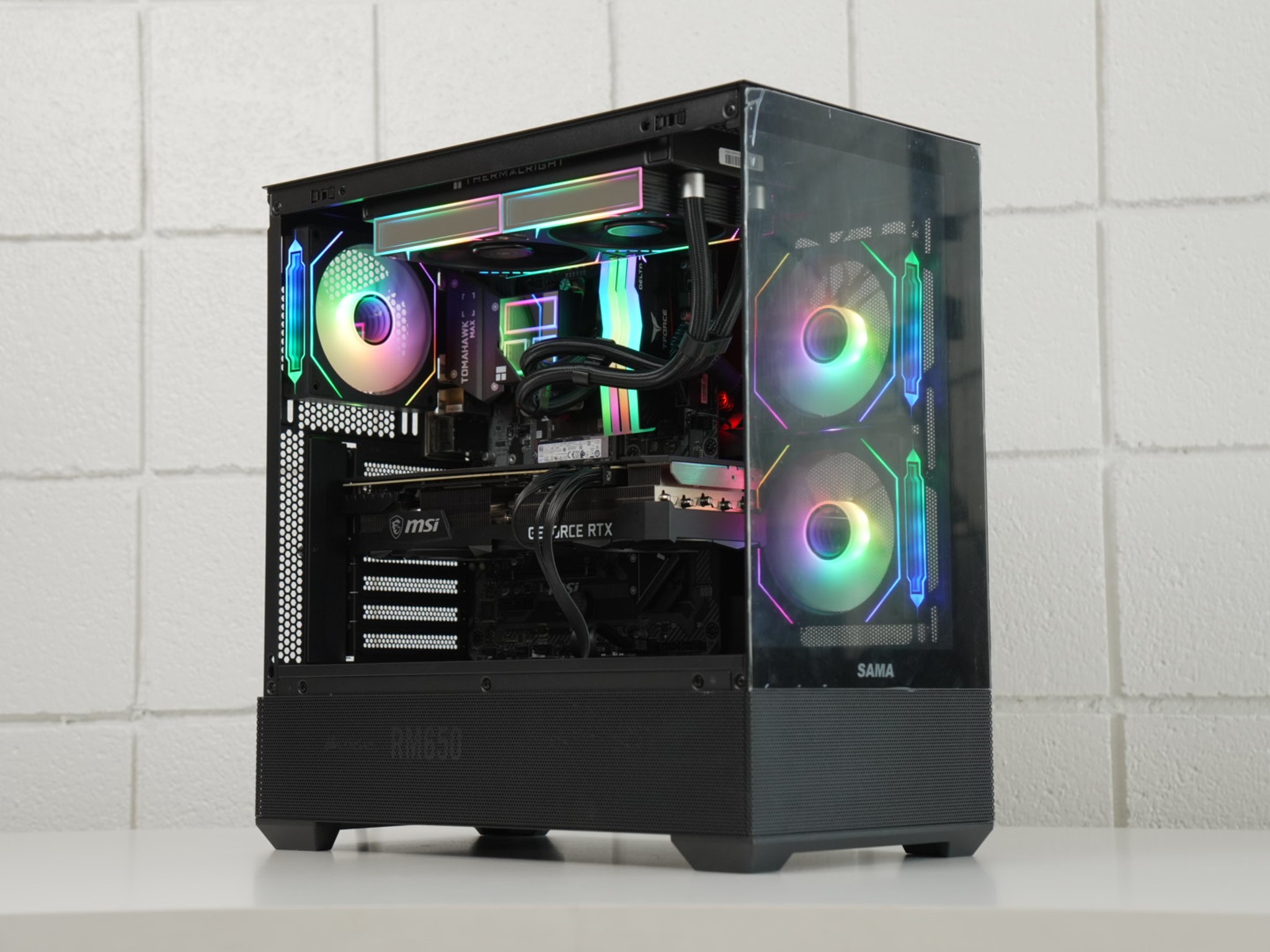 RTX 3080 | RYZEN 7 3700X | 32GB RAM | 1TB SSD | Wifi | Windows 11 - Water cooled Gaming PC