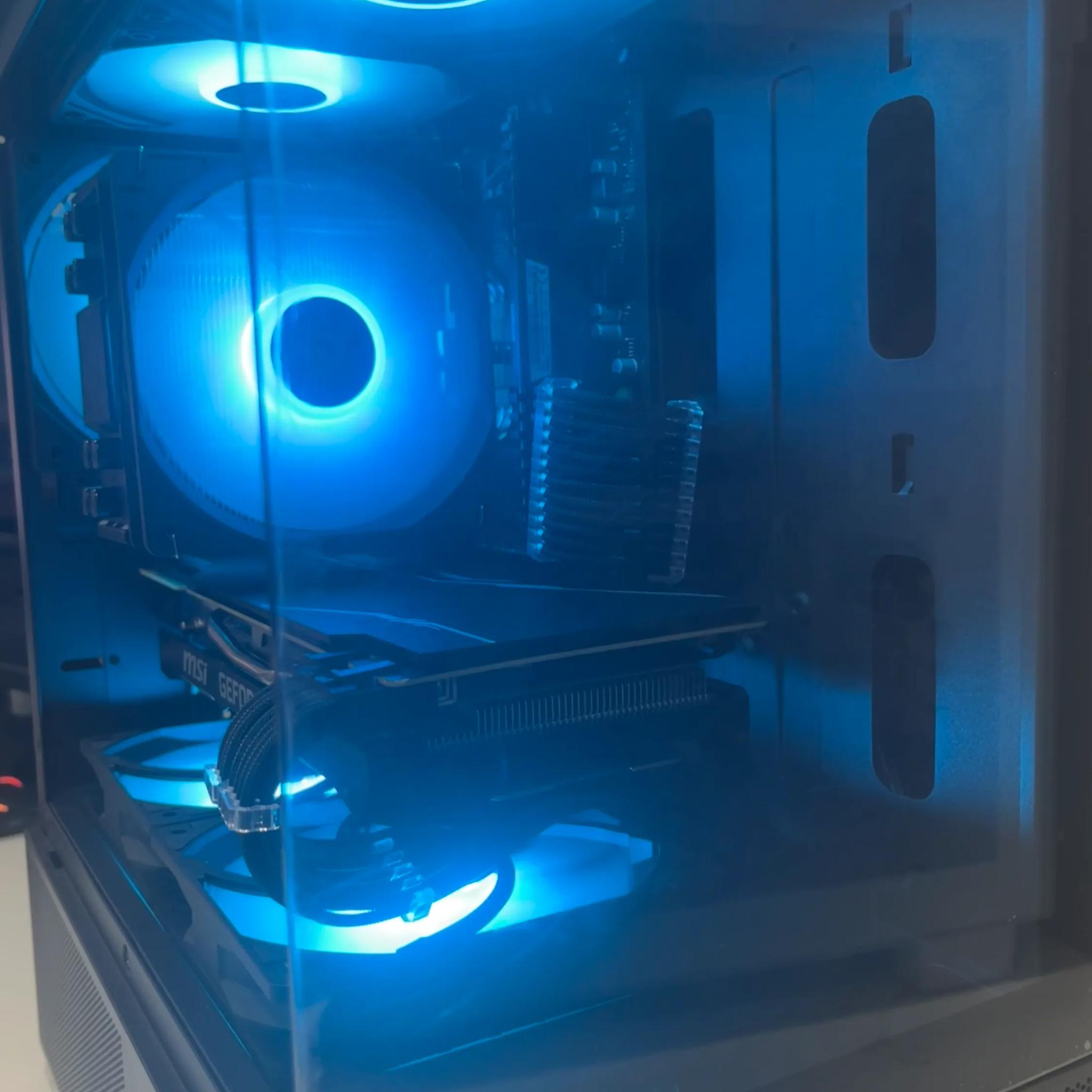 NEW GAMING PC | RTX 2070 SUPER | RYZEN 5 5500 | 16 GB RAM | 512 GB NVME | WIFI + BLUETOOTH