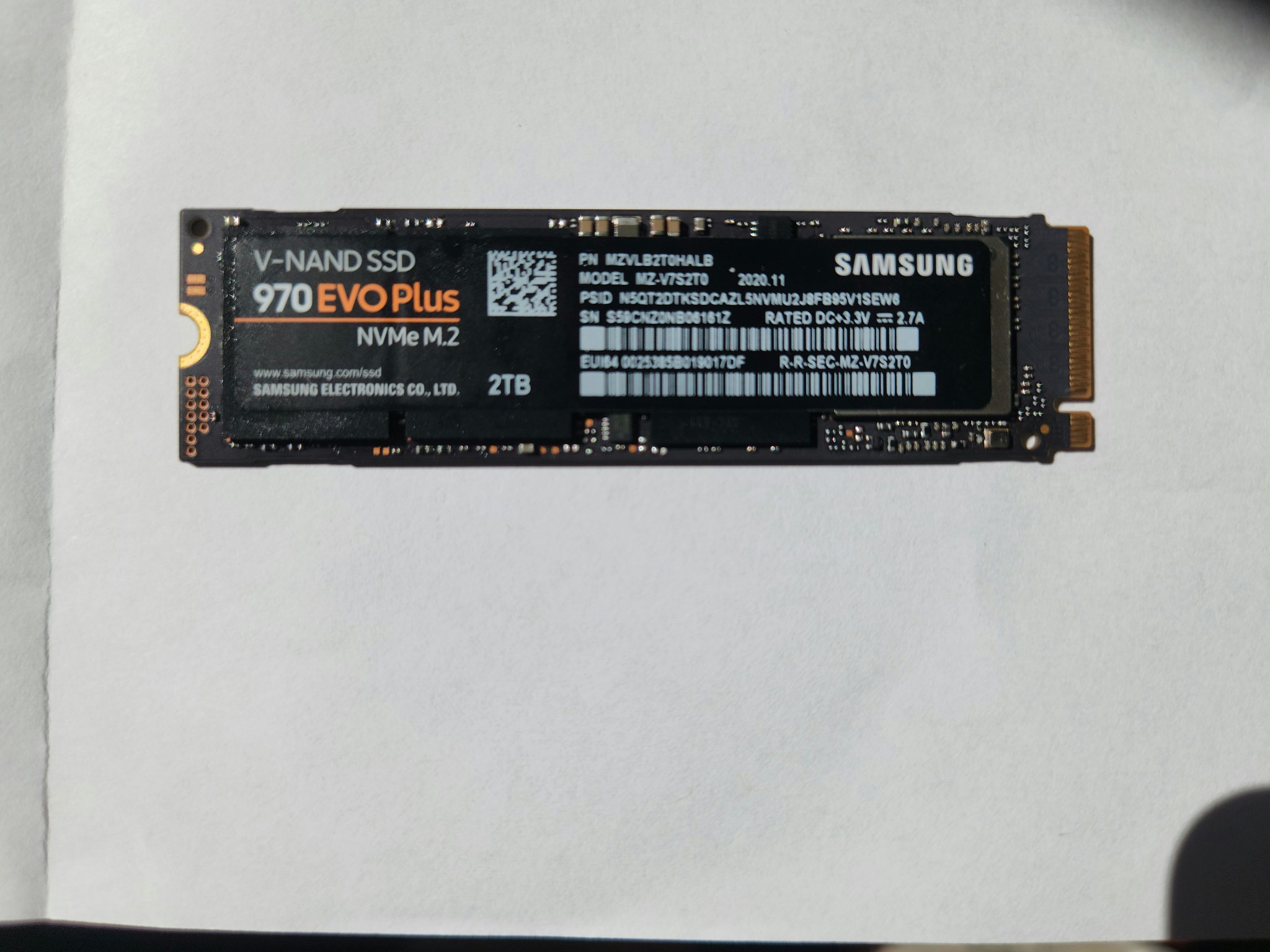 Samsung 970 Evo Plus 2TB