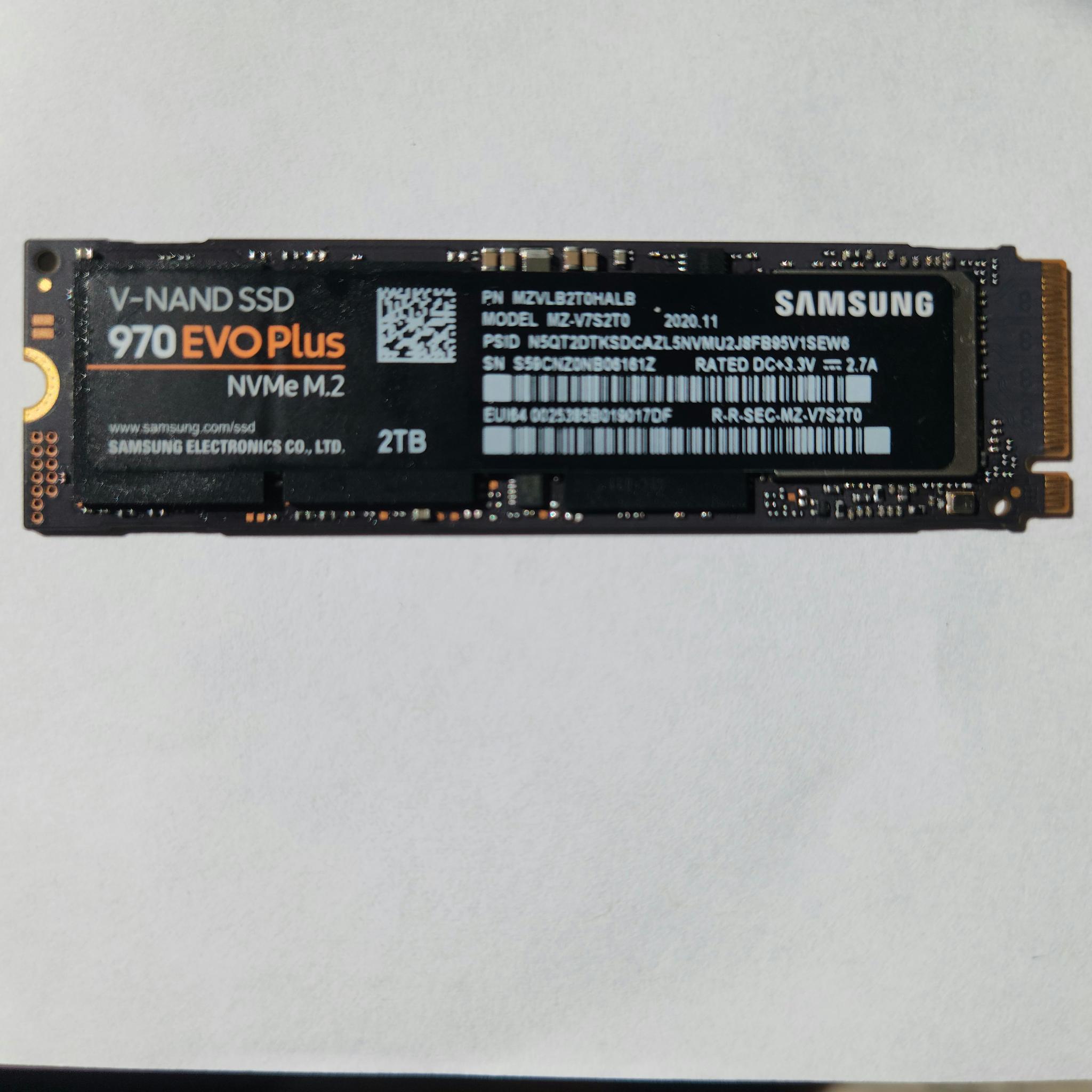 Samsung 970 Evo Plus 2TB