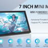 7 Inch Mini Monitor | HDMI | Built in Speakers | VGA